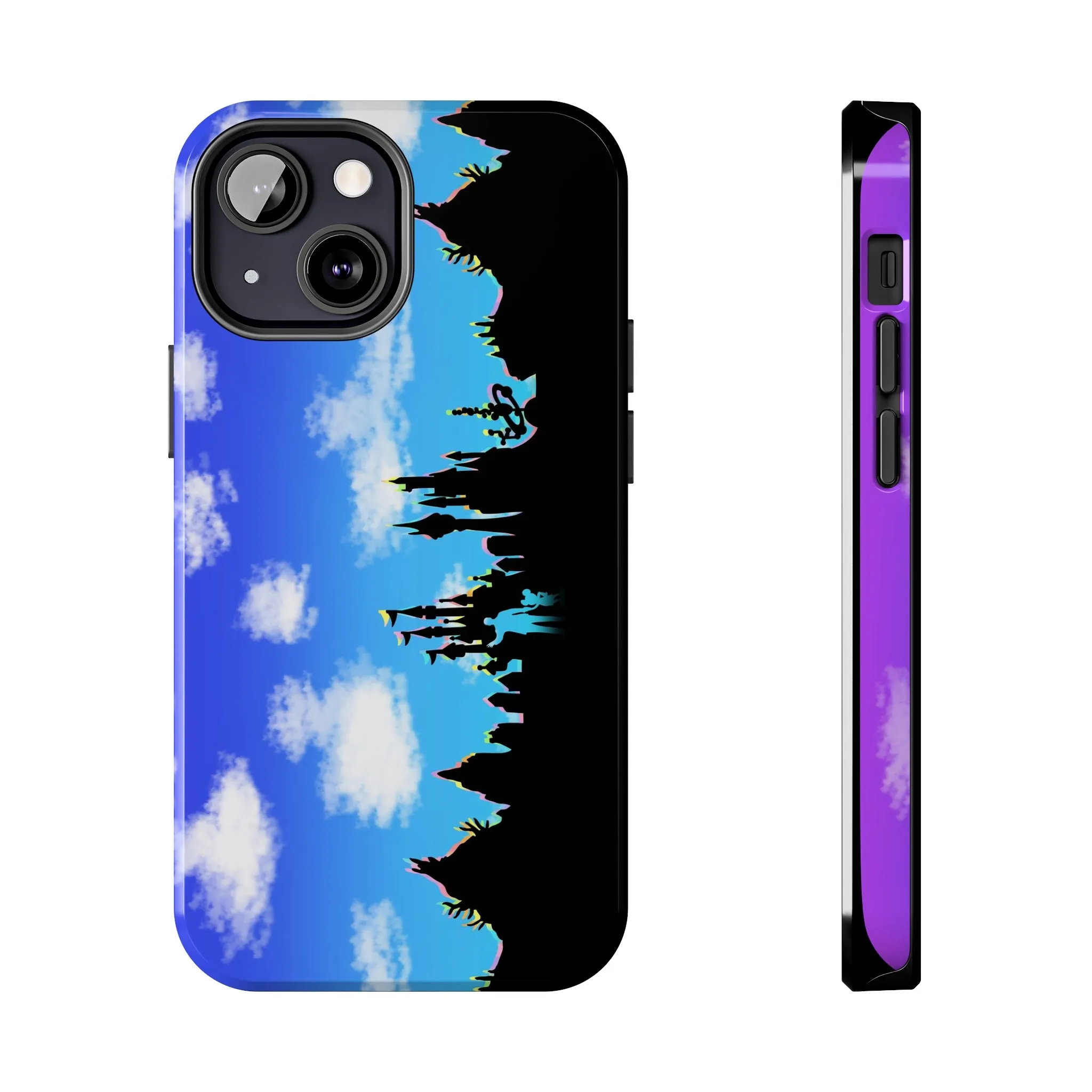 Park Border Skyline Silhouette Ride Phone Case Gift Inspired Fan Art Movie