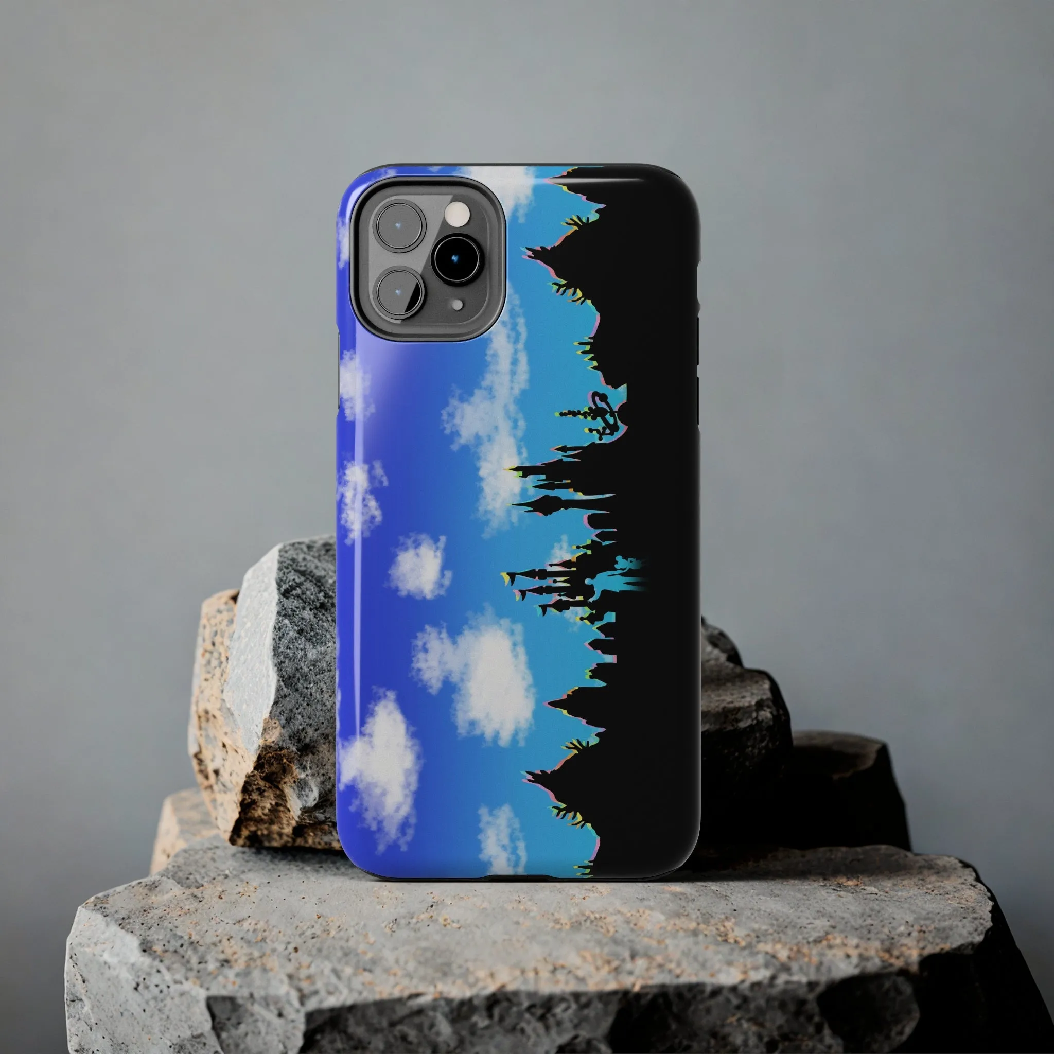 Park Border Skyline Silhouette Ride Phone Case Gift Inspired Fan Art Movie