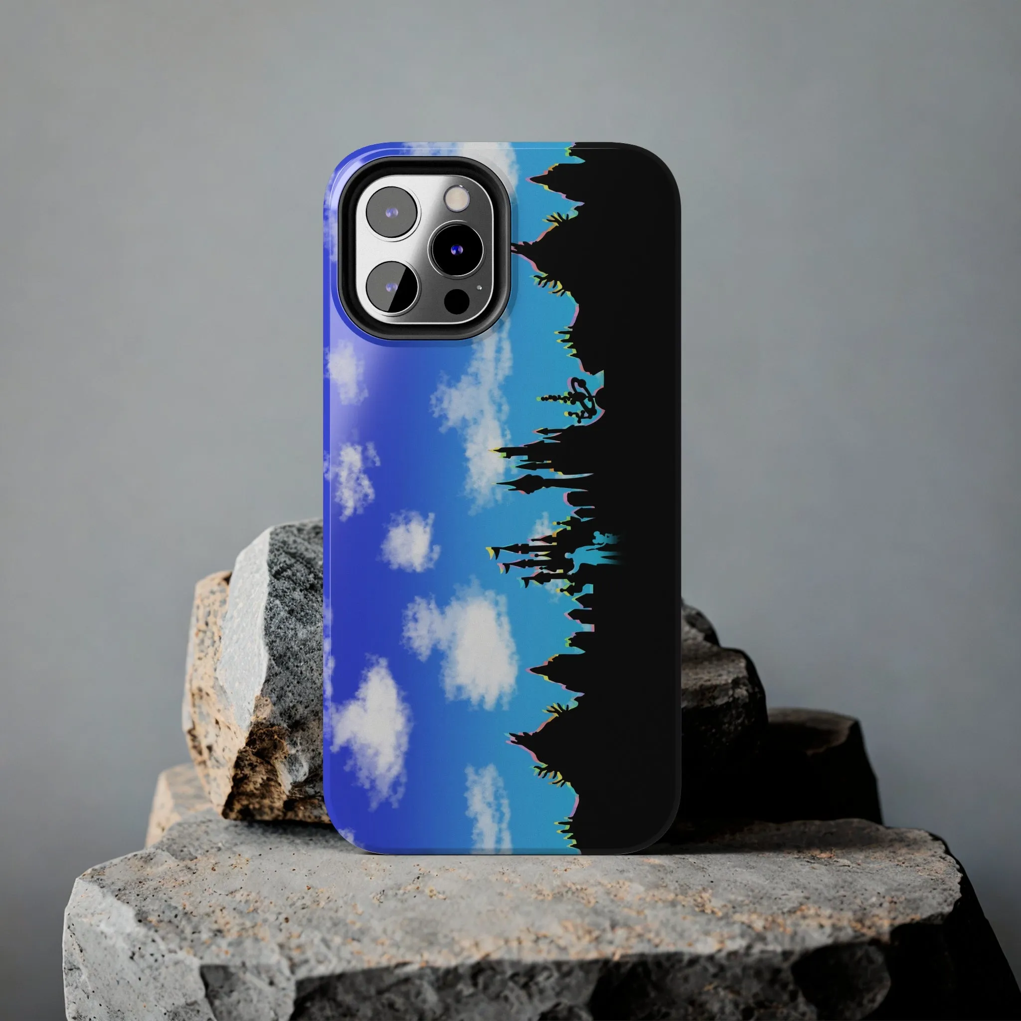 Park Border Skyline Silhouette Ride Phone Case Gift Inspired Fan Art Movie