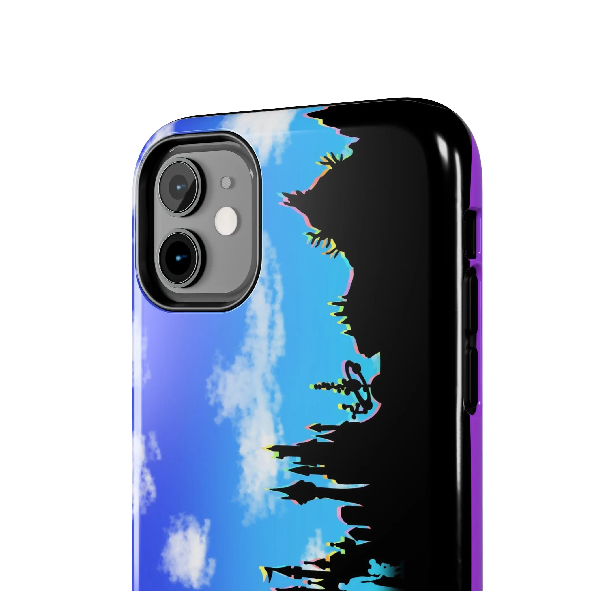 Park Border Skyline Silhouette Ride Phone Case Gift Inspired Fan Art Movie