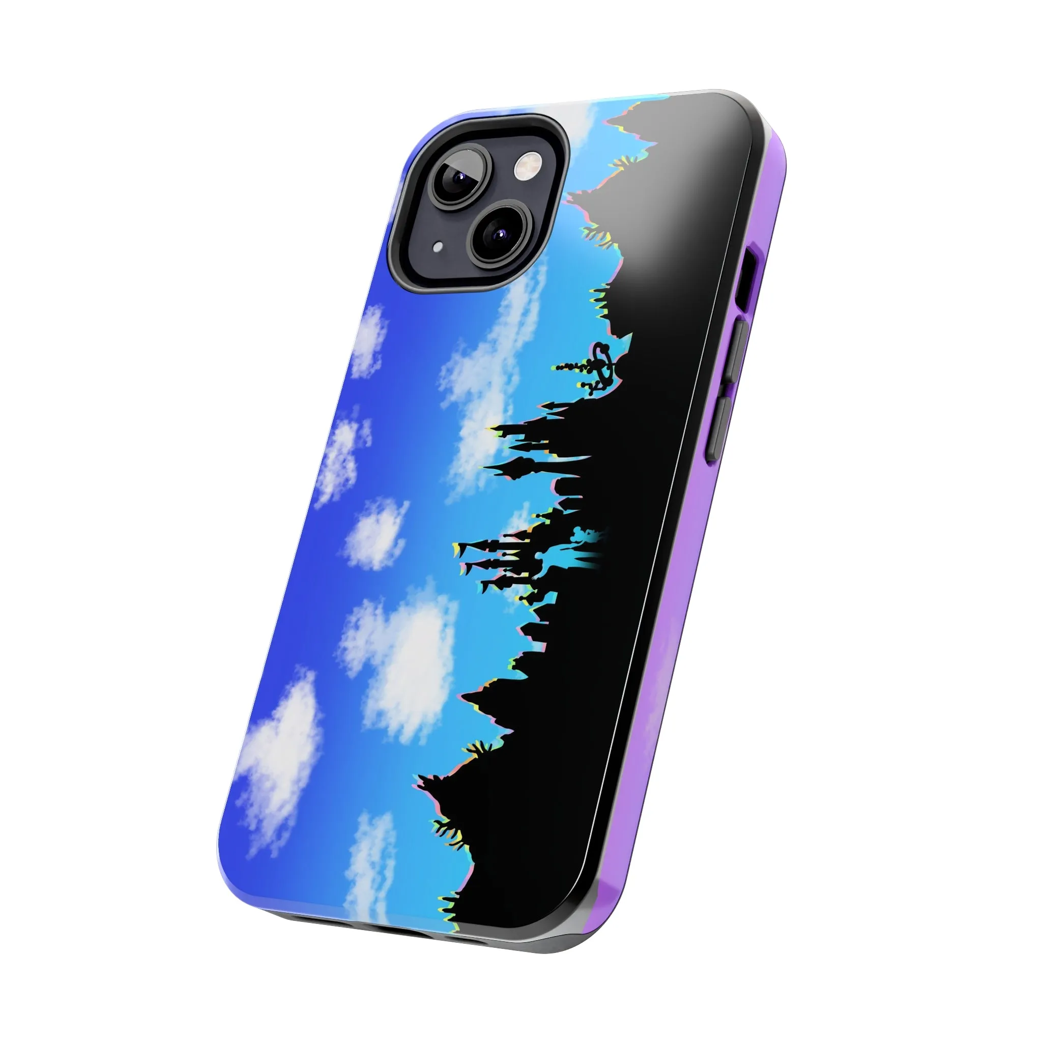 Park Border Skyline Silhouette Ride Phone Case Gift Inspired Fan Art Movie