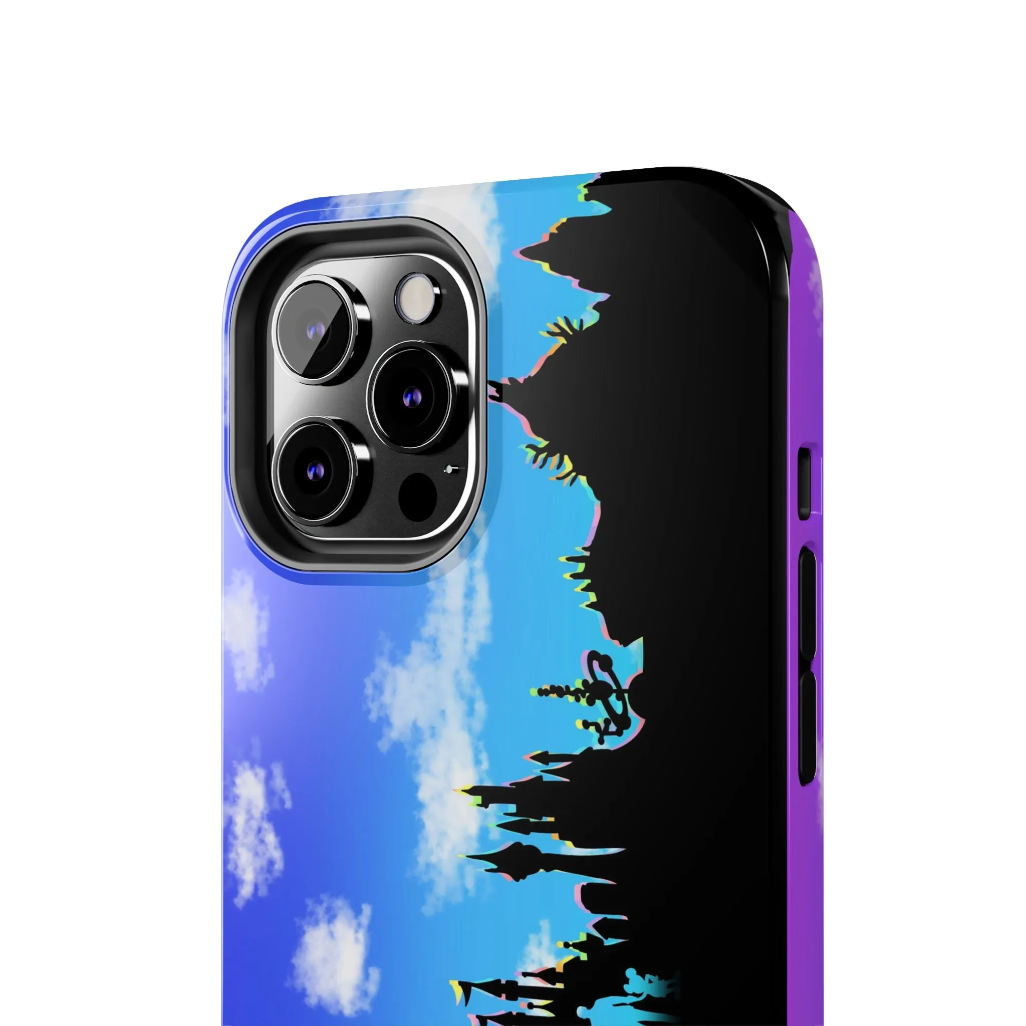 Park Border Skyline Silhouette Ride Phone Case Gift Inspired Fan Art Movie