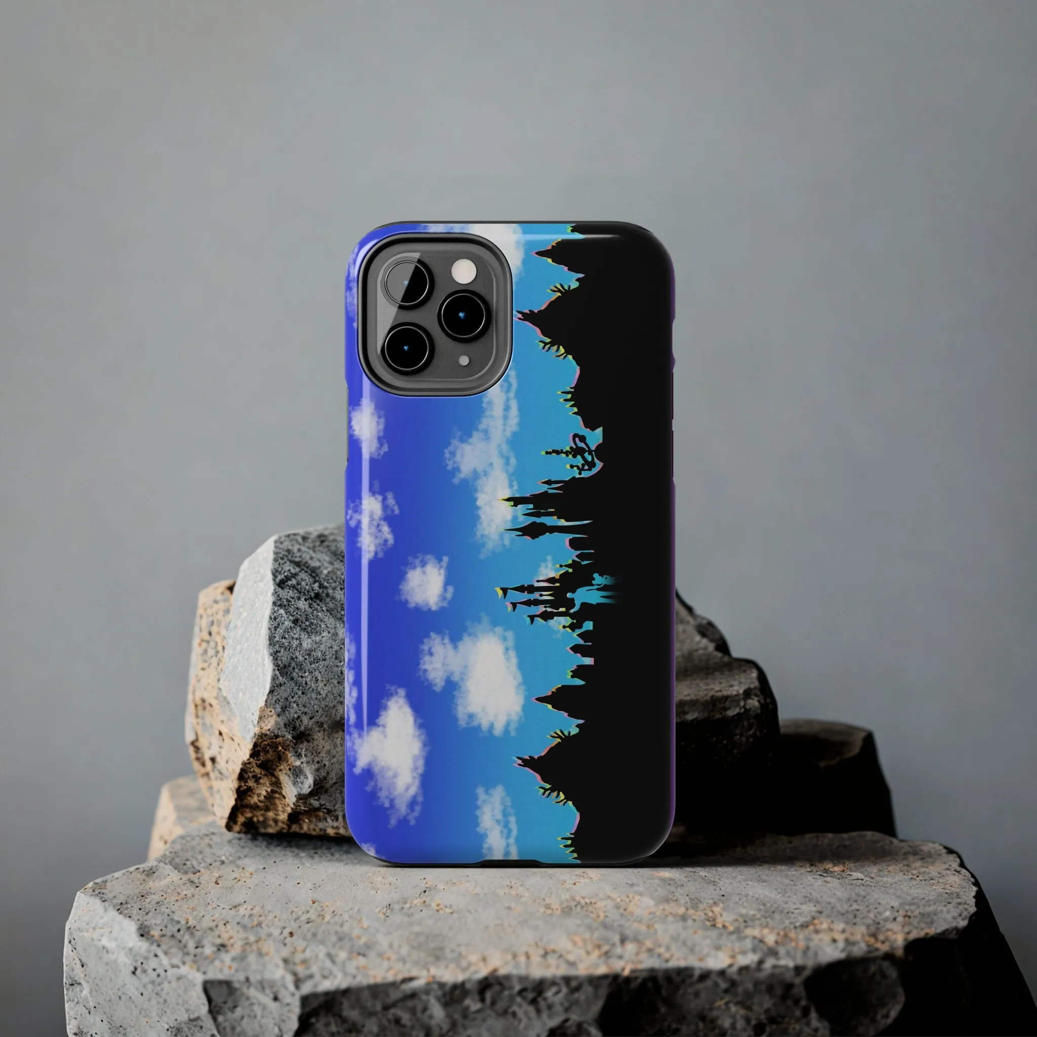 Park Border Skyline Silhouette Ride Phone Case Gift Inspired Fan Art Movie