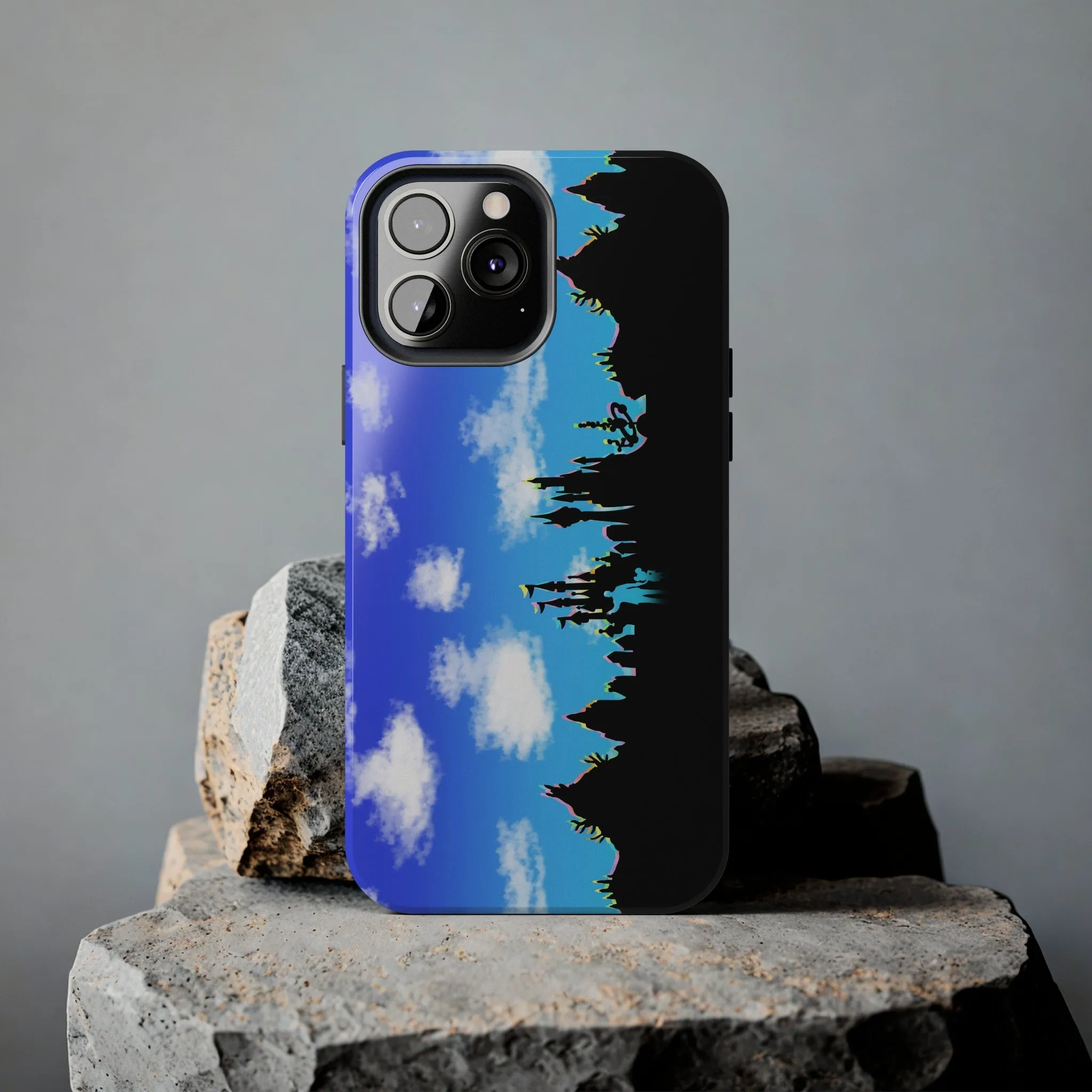 Park Border Skyline Silhouette Ride Phone Case Gift Inspired Fan Art Movie