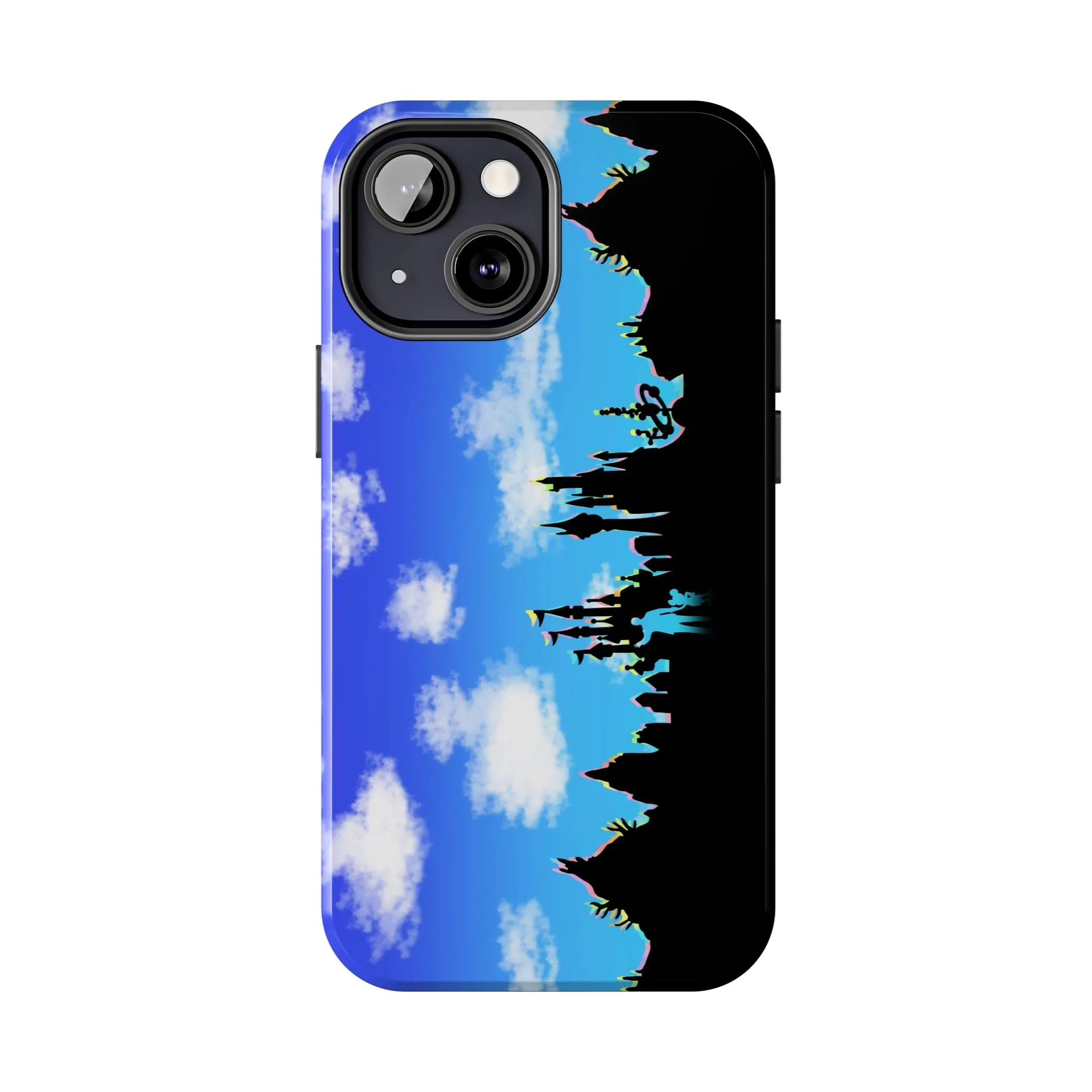 Park Border Skyline Silhouette Ride Phone Case Gift Inspired Fan Art Movie