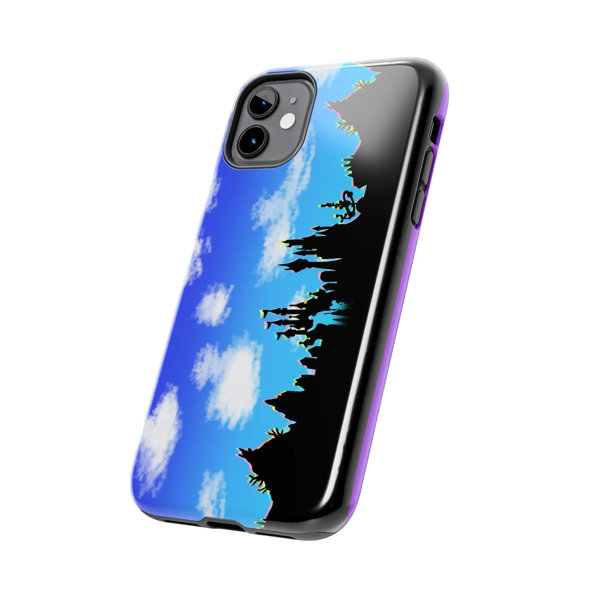 Park Border Skyline Silhouette Ride Phone Case Gift Inspired Fan Art Movie