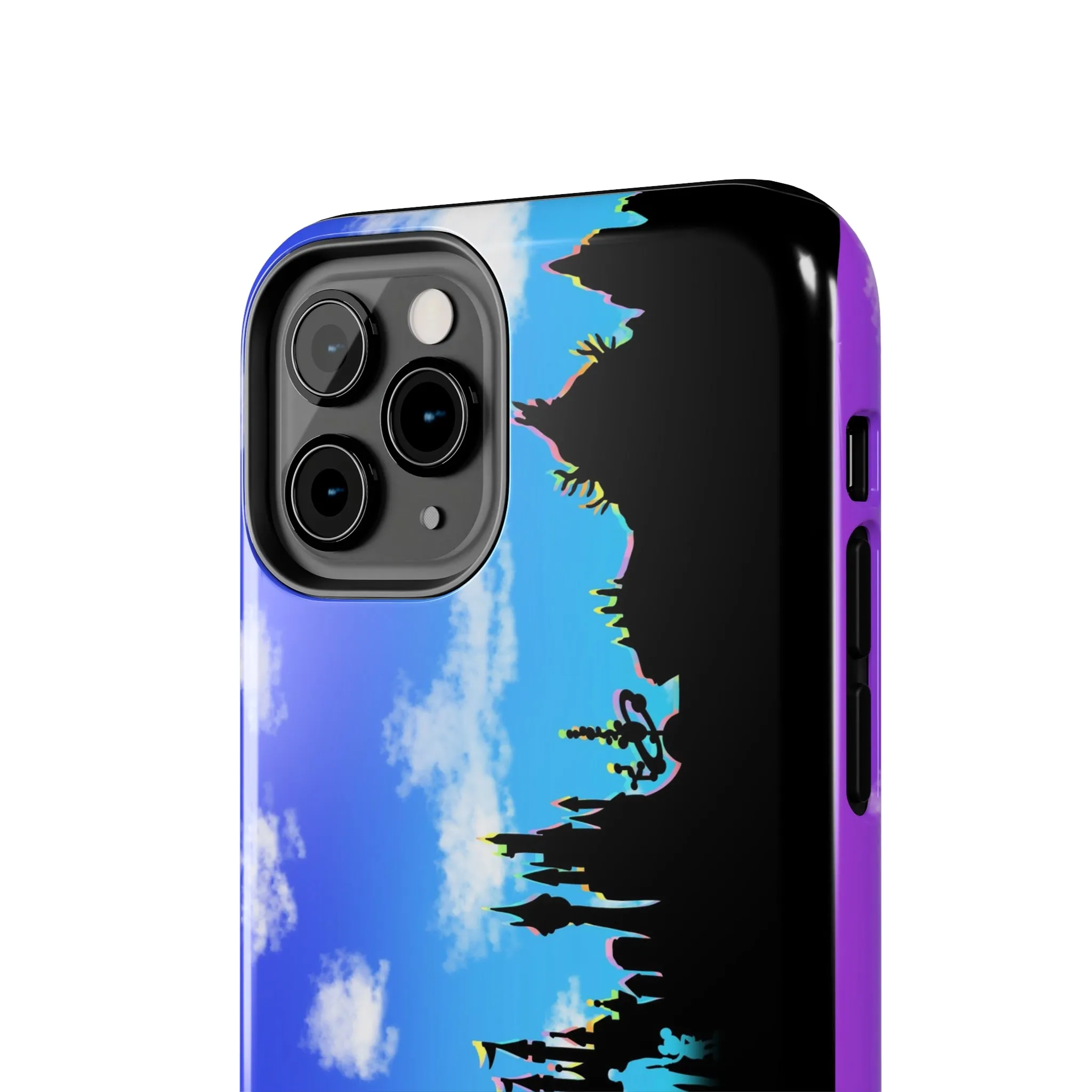 Park Border Skyline Silhouette Ride Phone Case Gift Inspired Fan Art Movie