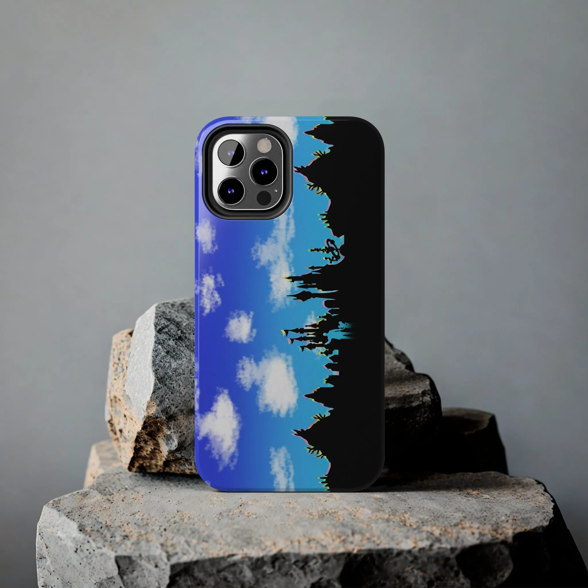 Park Border Skyline Silhouette Ride Phone Case Gift Inspired Fan Art Movie