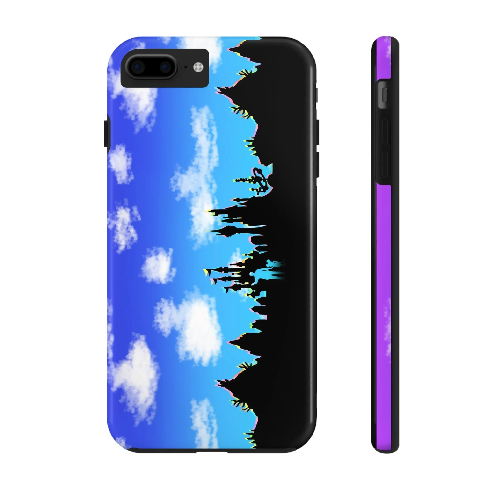 Park Border Skyline Silhouette Ride Phone Case Gift Inspired Fan Art Movie