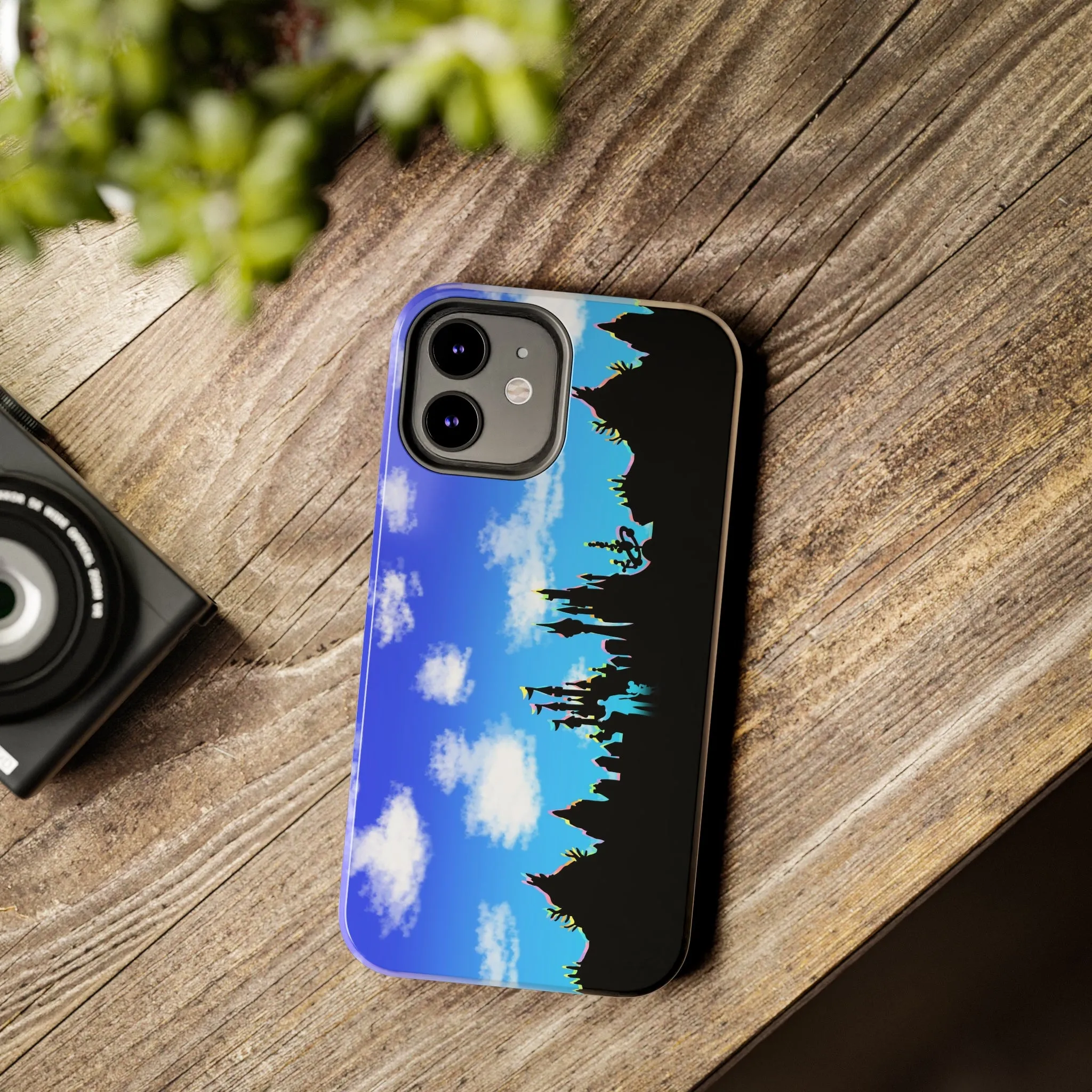 Park Border Skyline Silhouette Ride Phone Case Gift Inspired Fan Art Movie