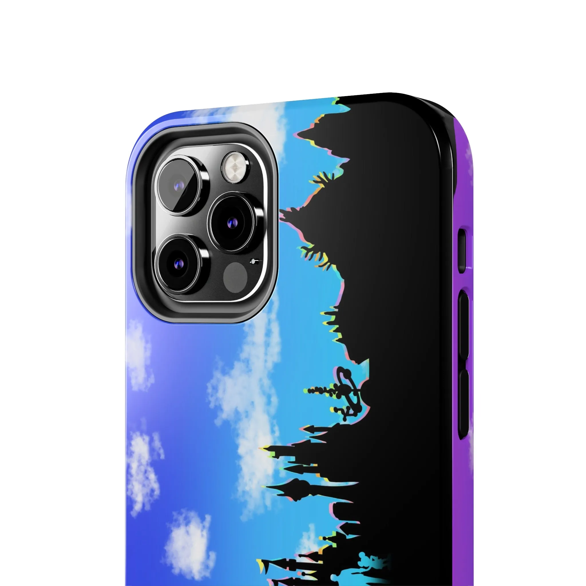 Park Border Skyline Silhouette Ride Phone Case Gift Inspired Fan Art Movie