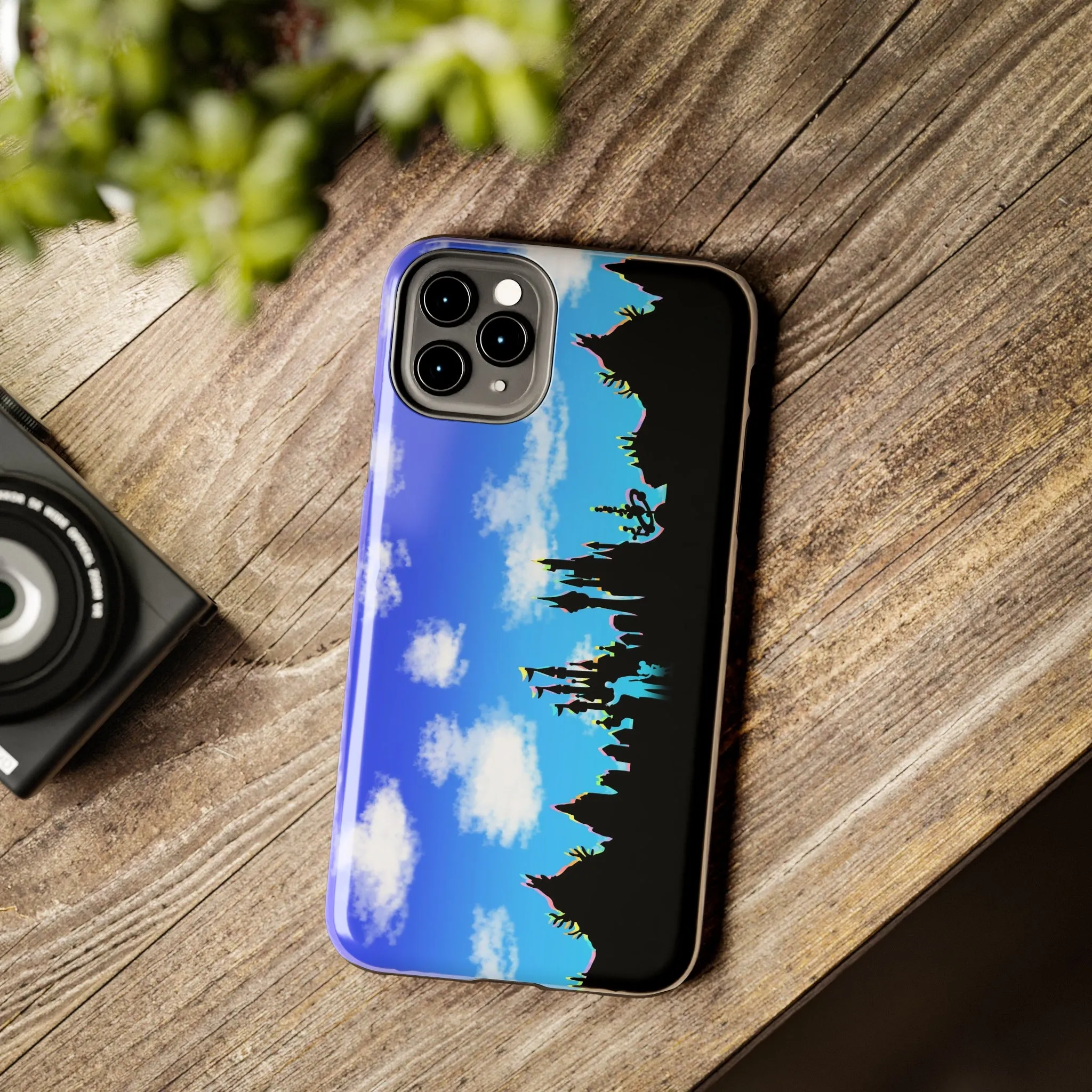 Park Border Skyline Silhouette Ride Phone Case Gift Inspired Fan Art Movie