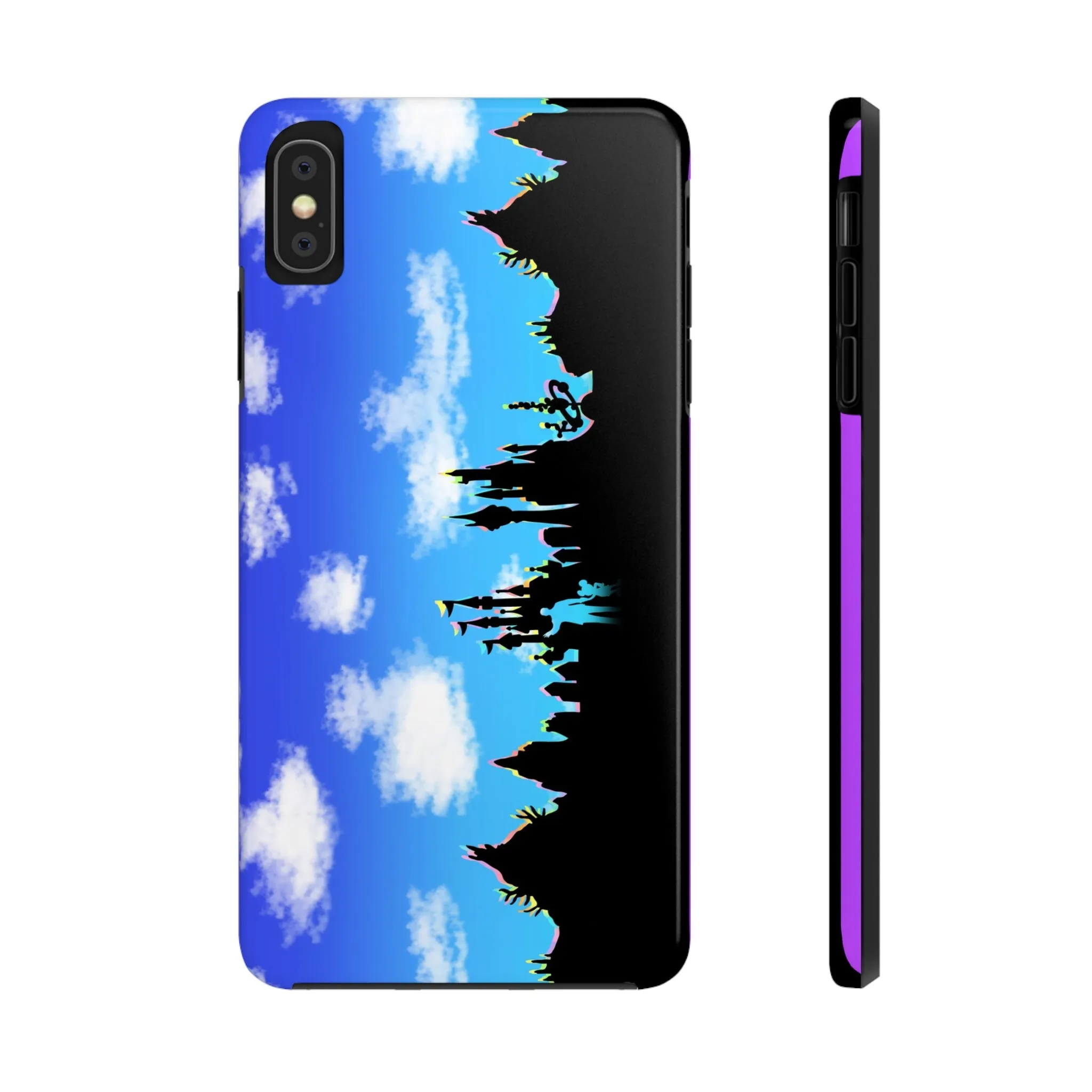 Park Border Skyline Silhouette Ride Phone Case Gift Inspired Fan Art Movie