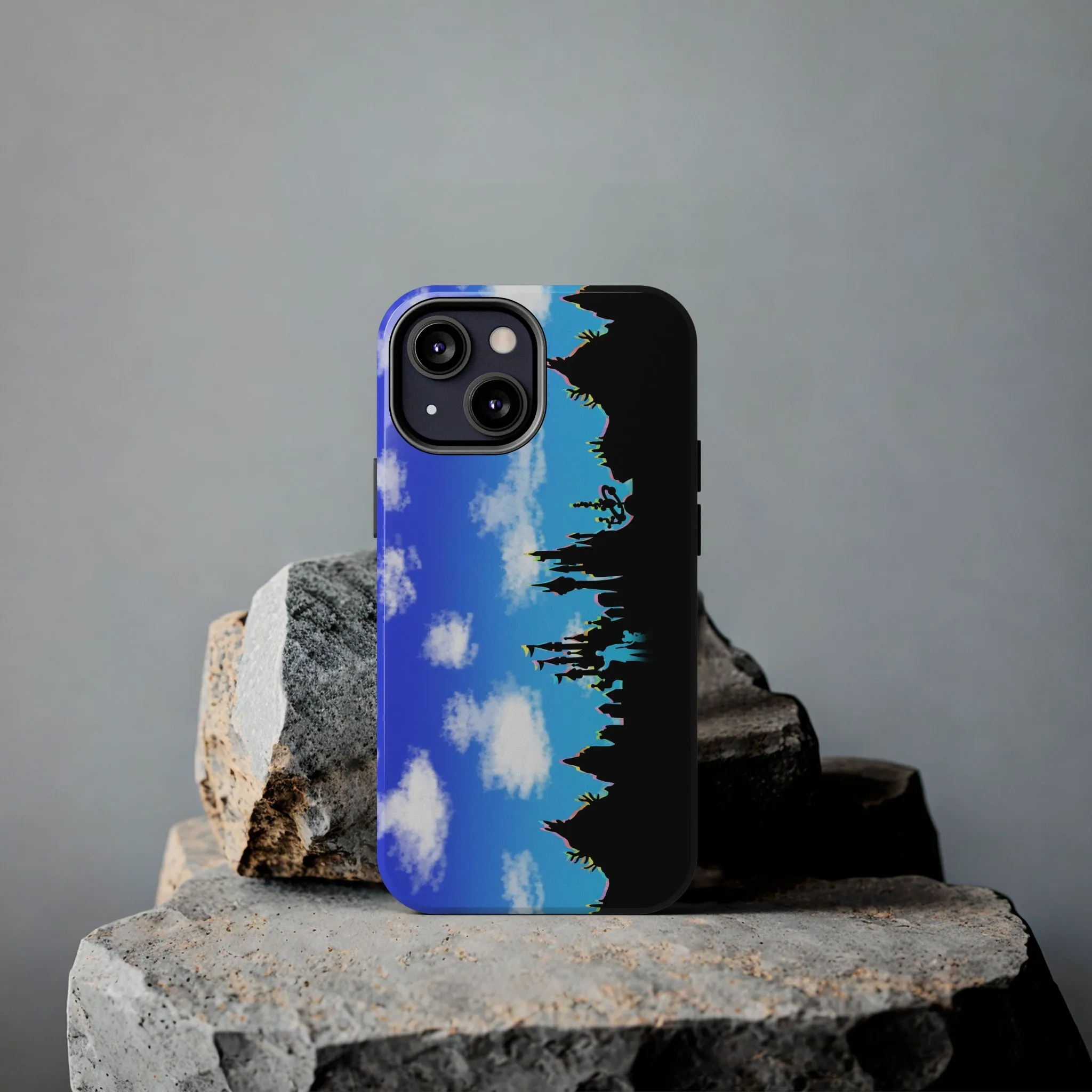 Park Border Skyline Silhouette Ride Phone Case Gift Inspired Fan Art Movie