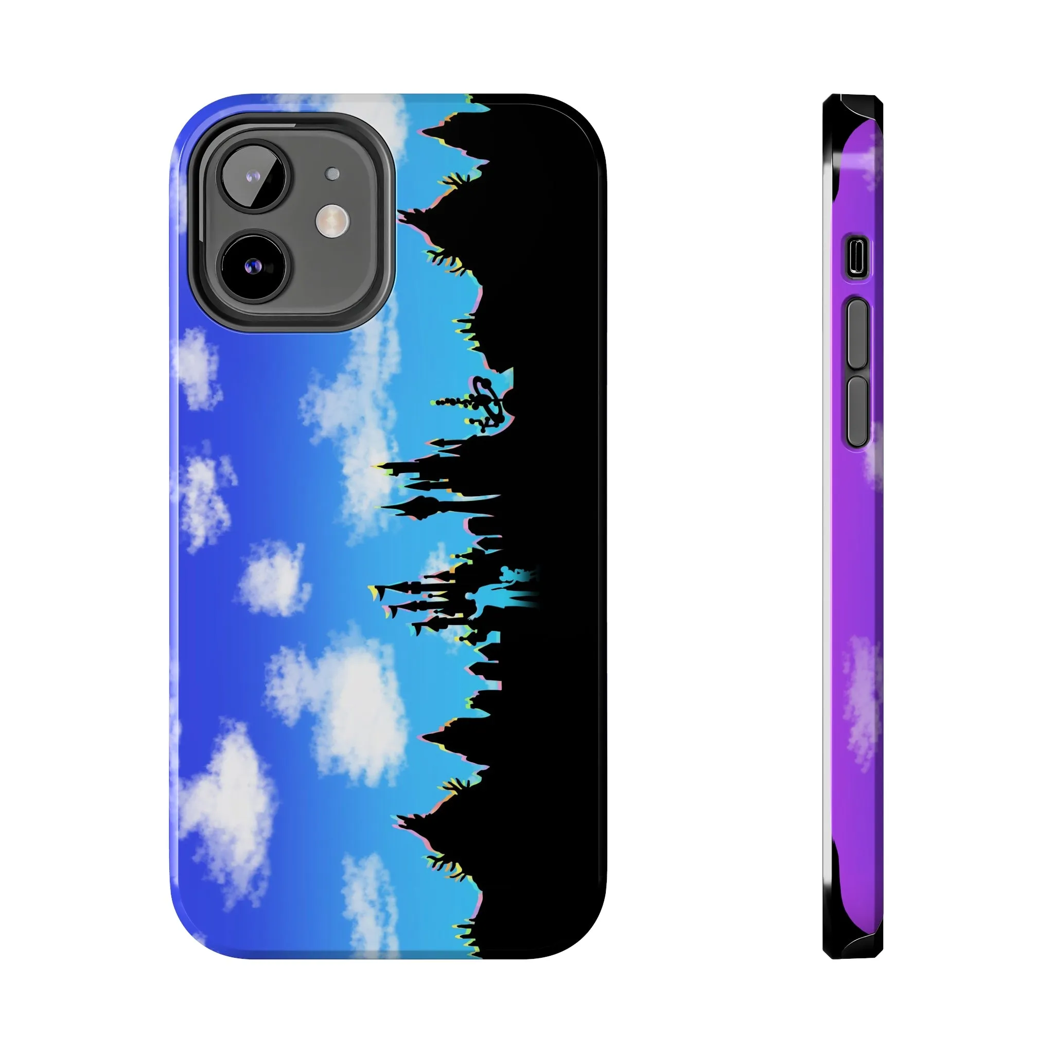 Park Border Skyline Silhouette Ride Phone Case Gift Inspired Fan Art Movie