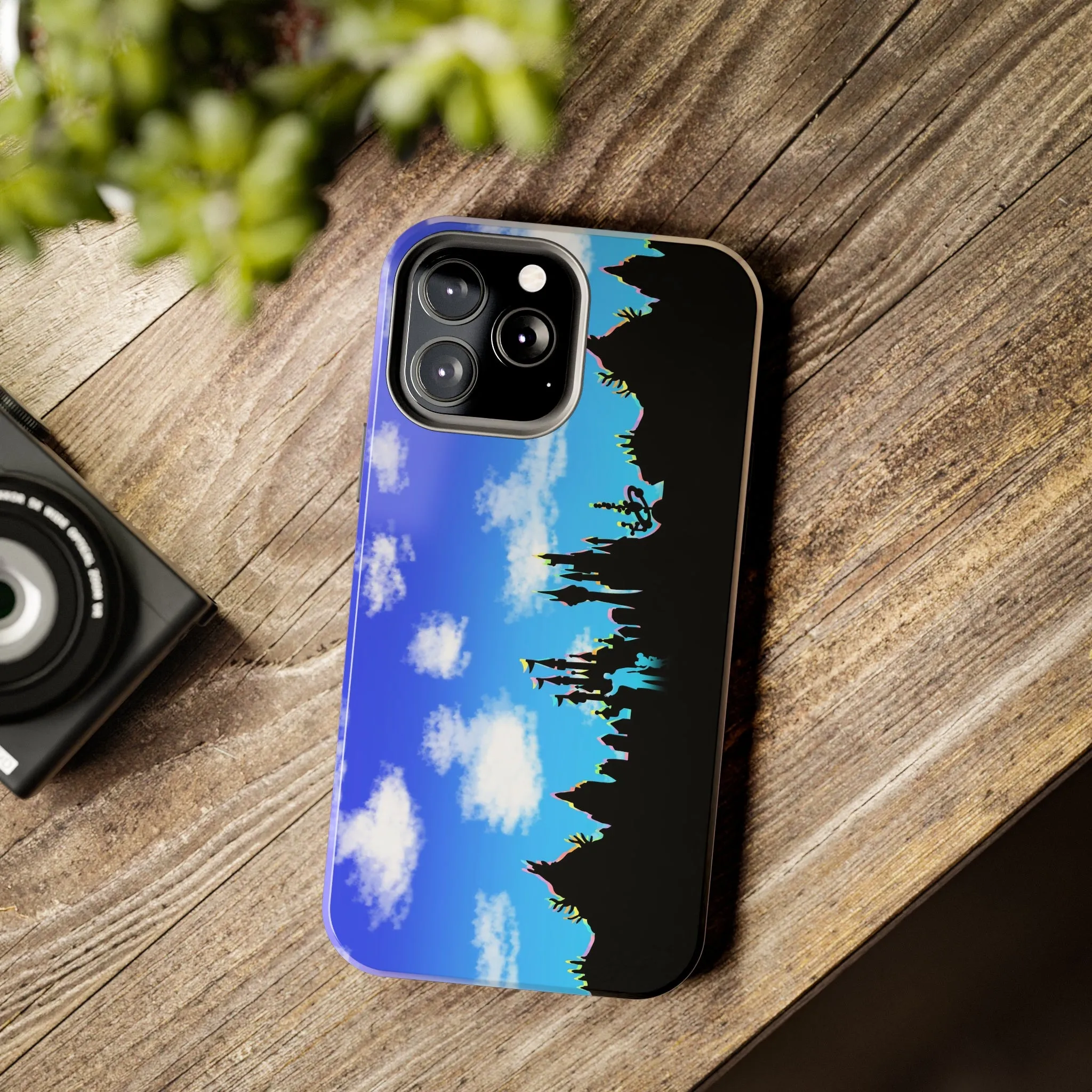 Park Border Skyline Silhouette Ride Phone Case Gift Inspired Fan Art Movie