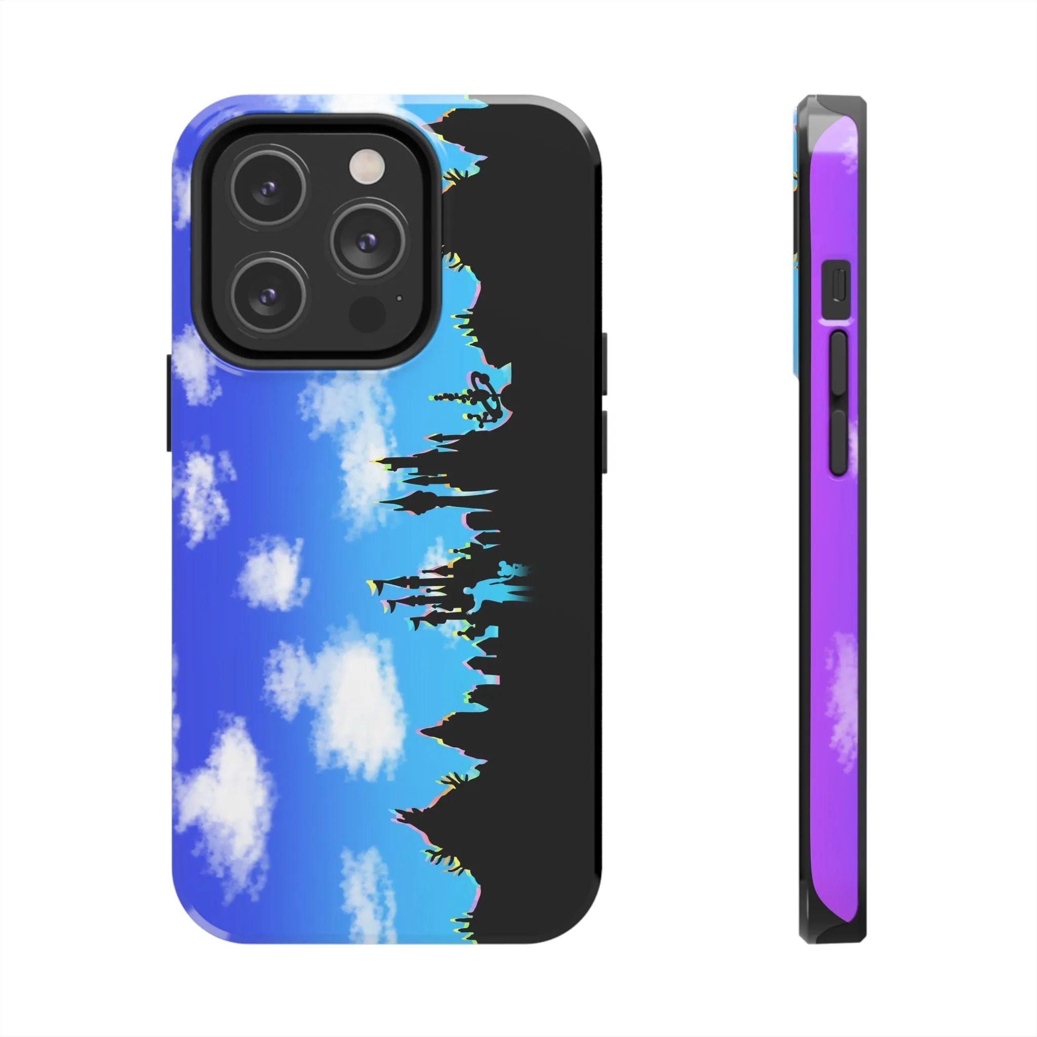 Park Border Skyline Silhouette Ride Phone Case Gift Inspired Fan Art Movie