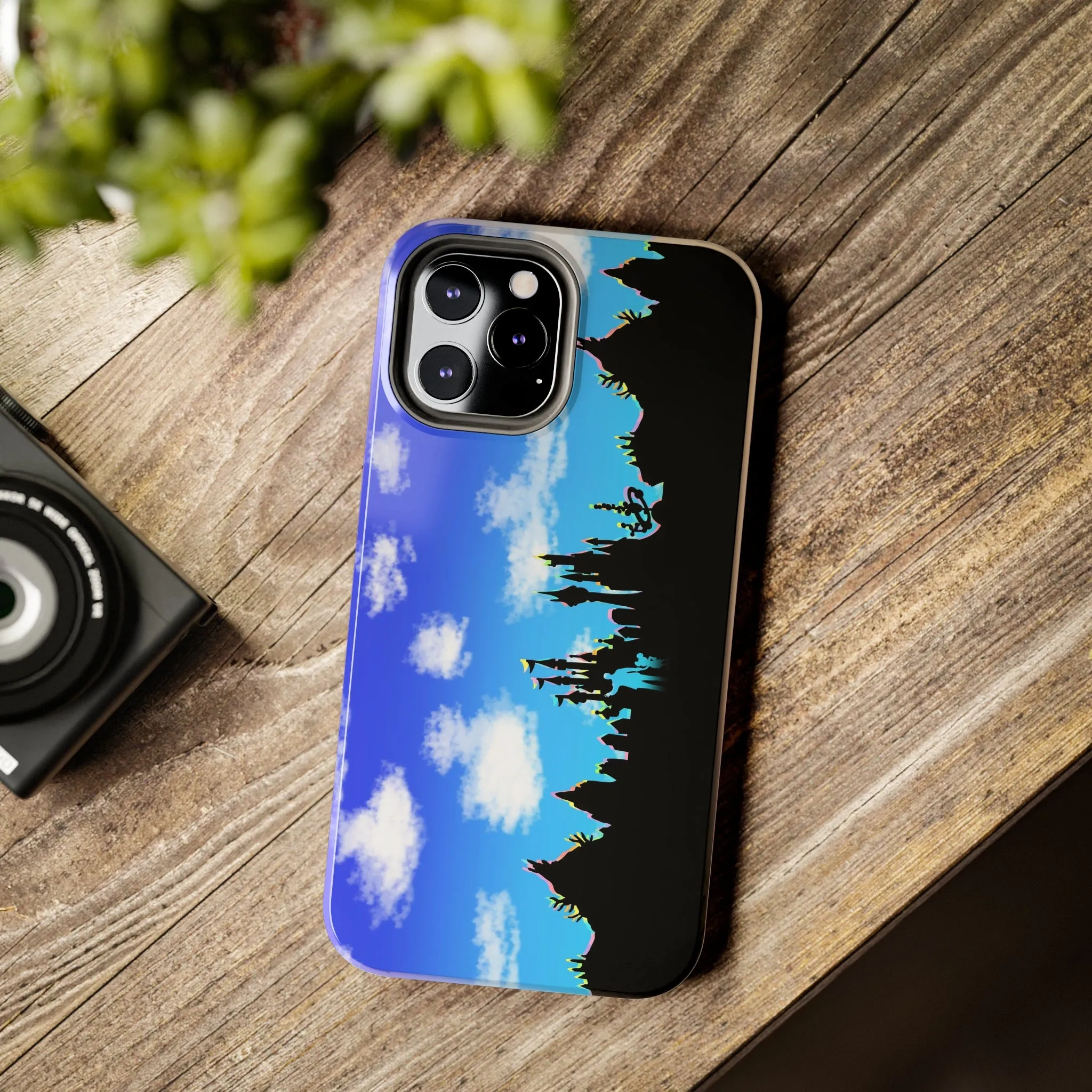 Park Border Skyline Silhouette Ride Phone Case Gift Inspired Fan Art Movie