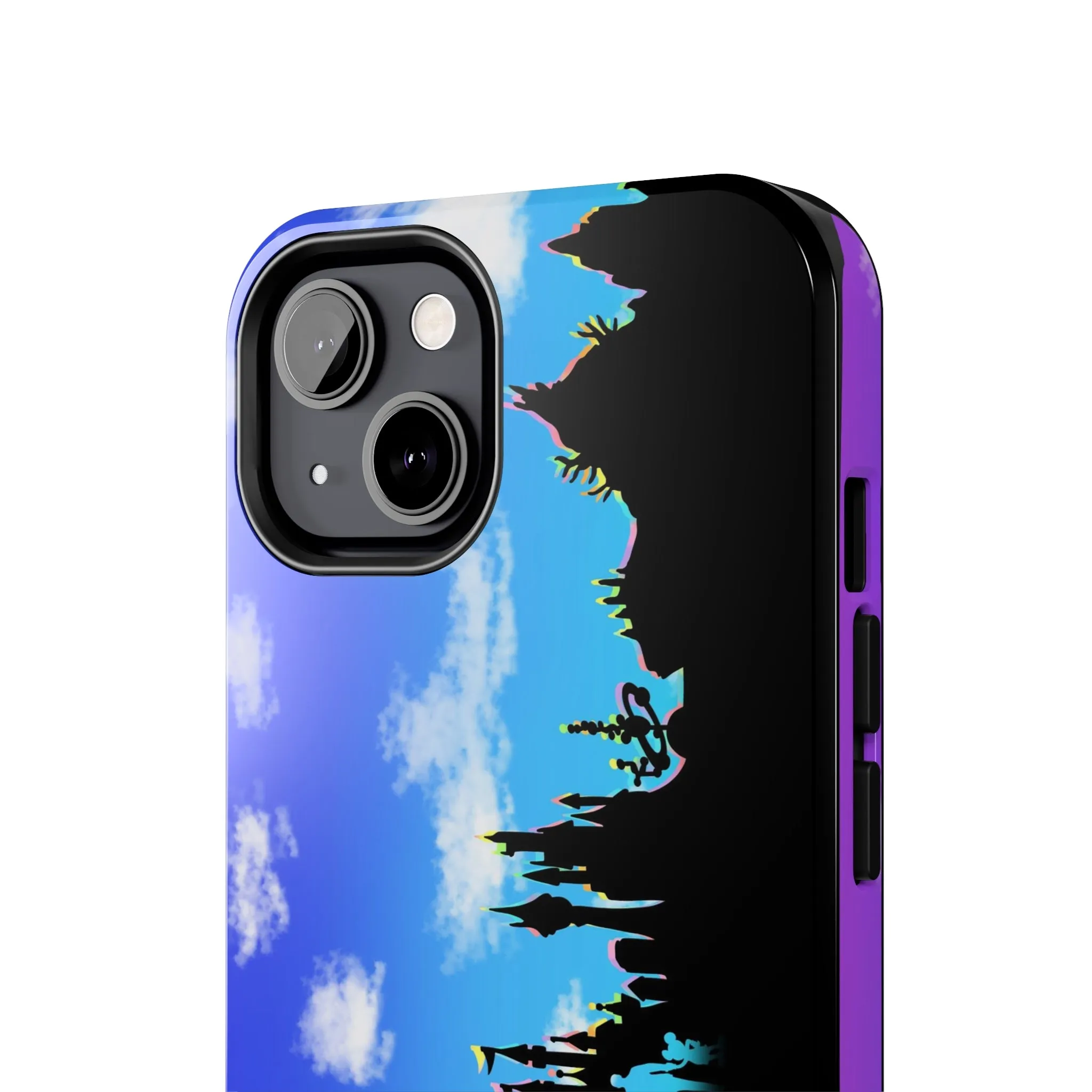 Park Border Skyline Silhouette Ride Phone Case Gift Inspired Fan Art Movie