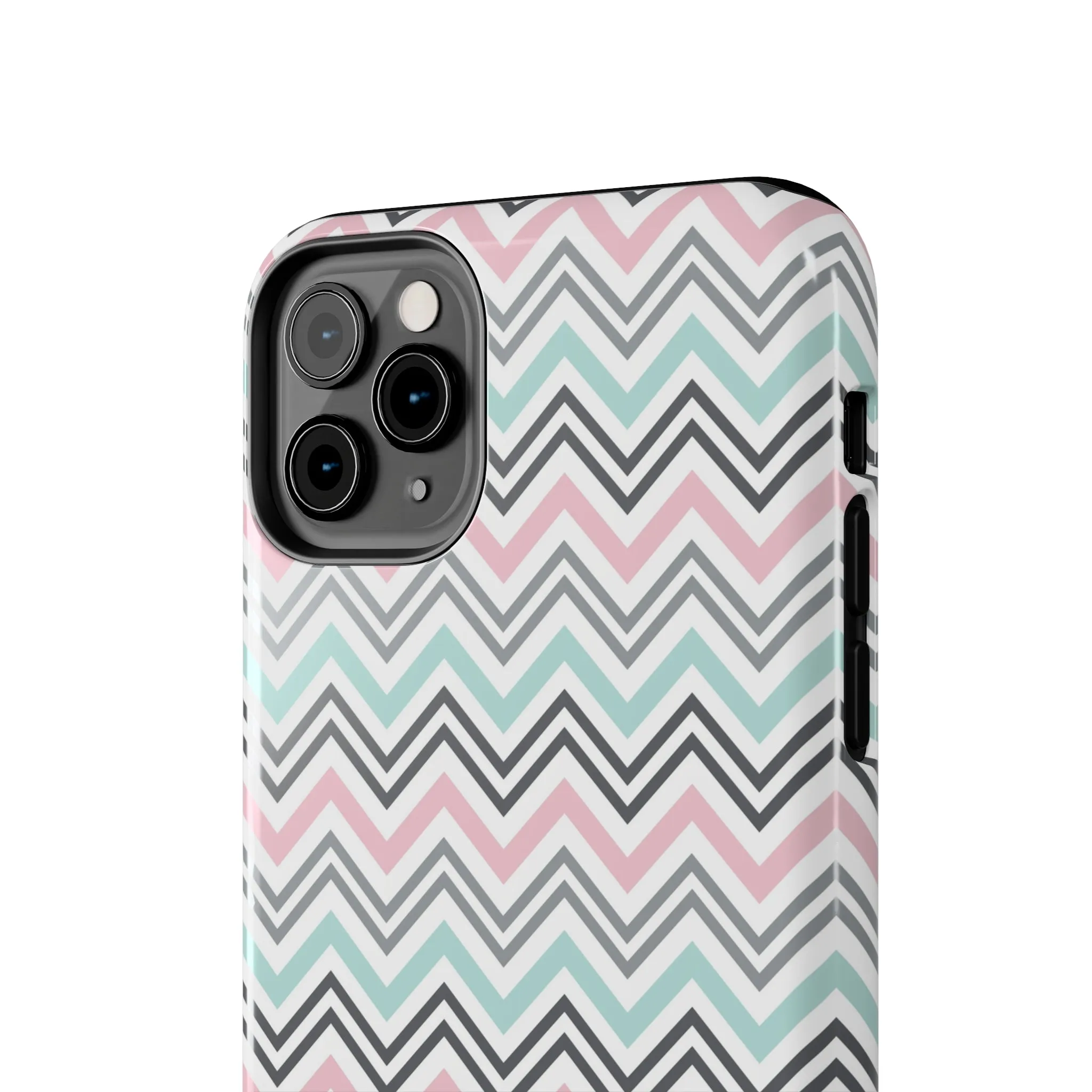 Pastel Chevron print design Tough Phone Case compatible with a large variety of iphone models