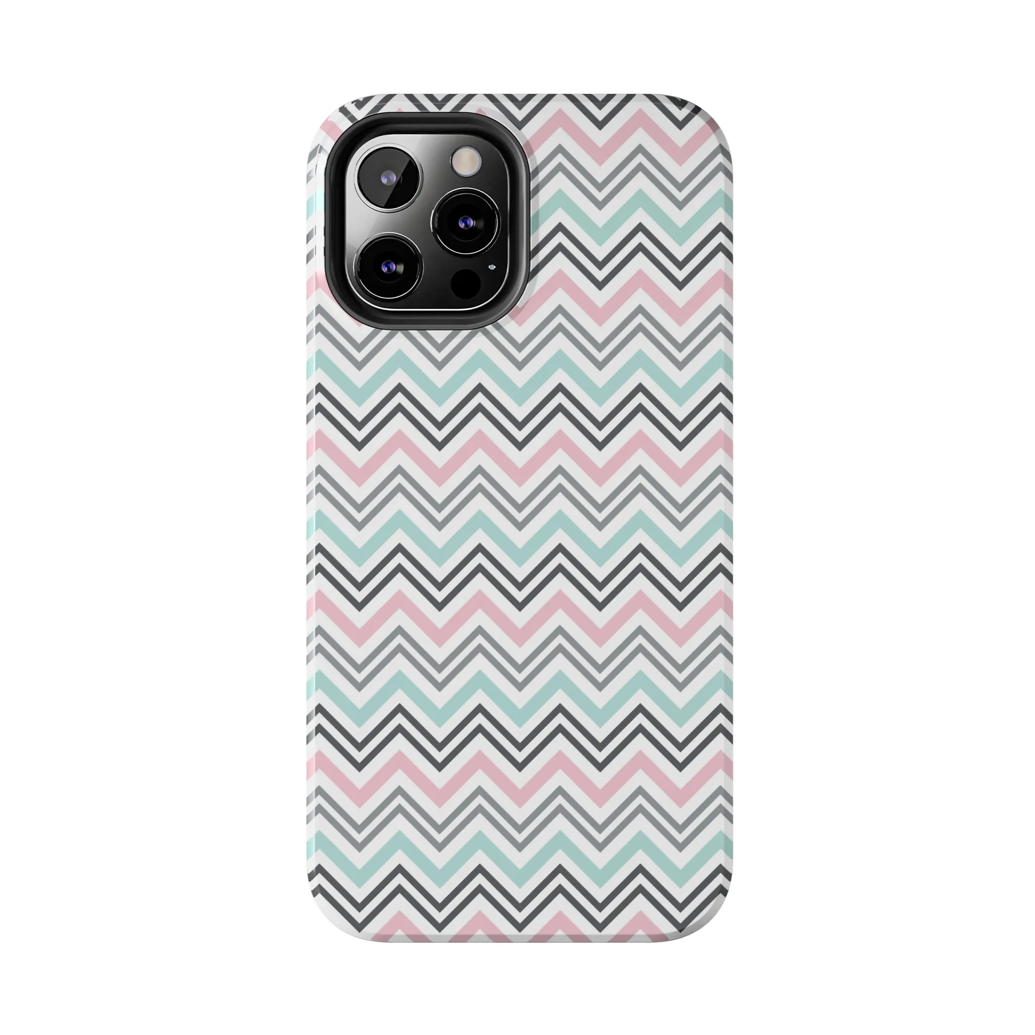 Pastel Chevron print design Tough Phone Case compatible with a large variety of iphone models