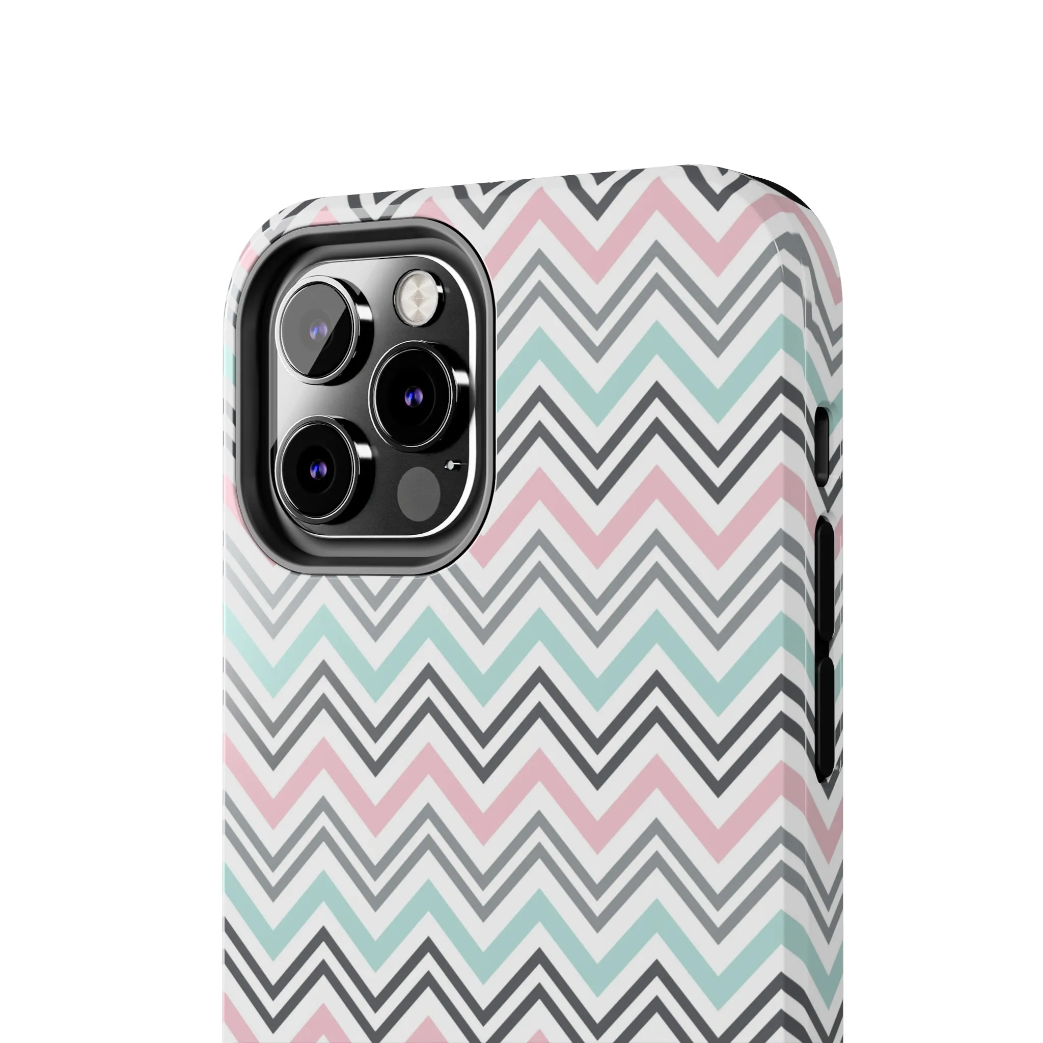 Pastel Chevron print design Tough Phone Case compatible with a large variety of iphone models