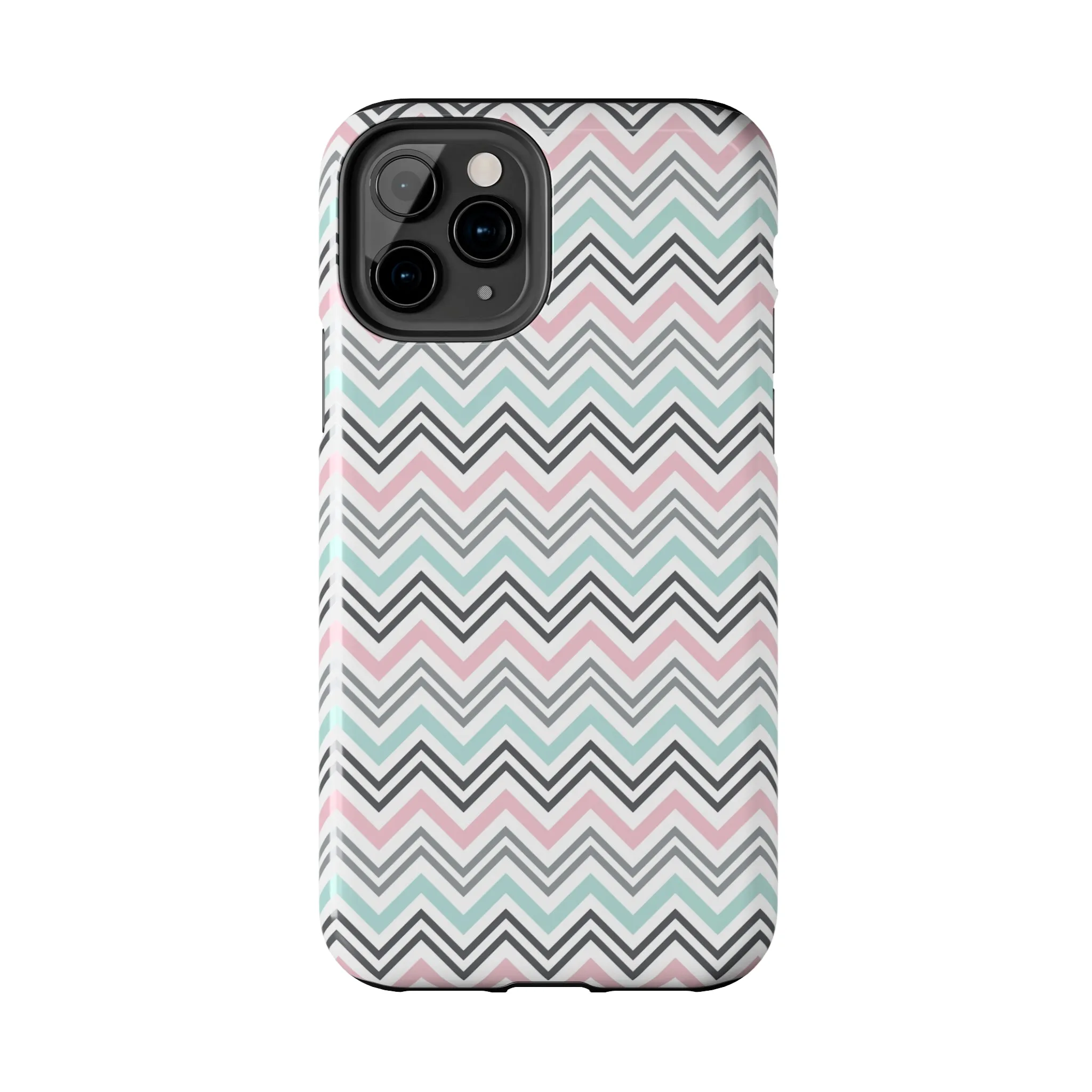 Pastel Chevron print design Tough Phone Case compatible with a large variety of iphone models