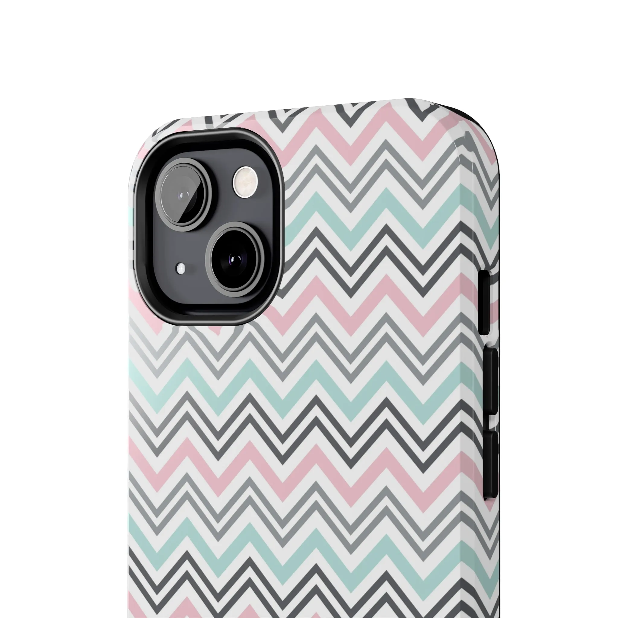 Pastel Chevron print design Tough Phone Case compatible with a large variety of iphone models