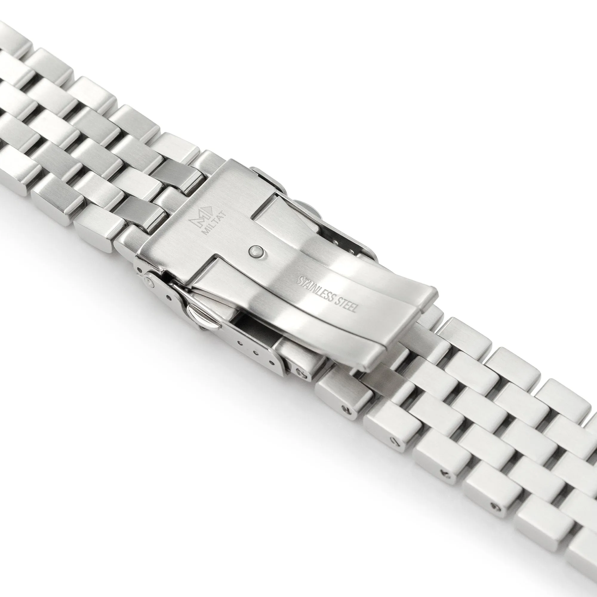 Polished Watch Band Straight End, Super Engineer I 316L Stainless Steel