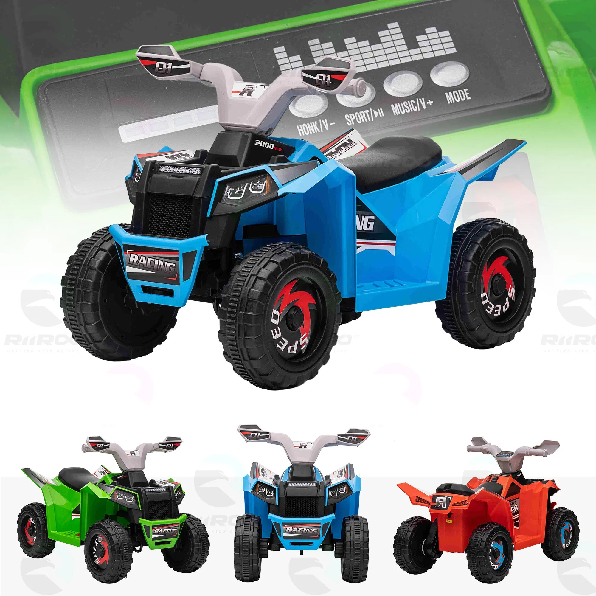 RiiRoo MiniThunder 6V Quad Bike