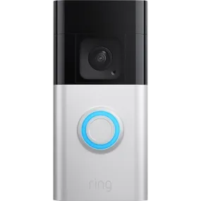 Ring Battery Video Doorbell Plus (Silber)