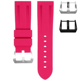 RUBBER STRAP FOR BREITLING AVENGER - SOUTH BEACH PINK