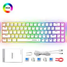 Sama M87 PRO V2 White Pink G-Yellow Switch