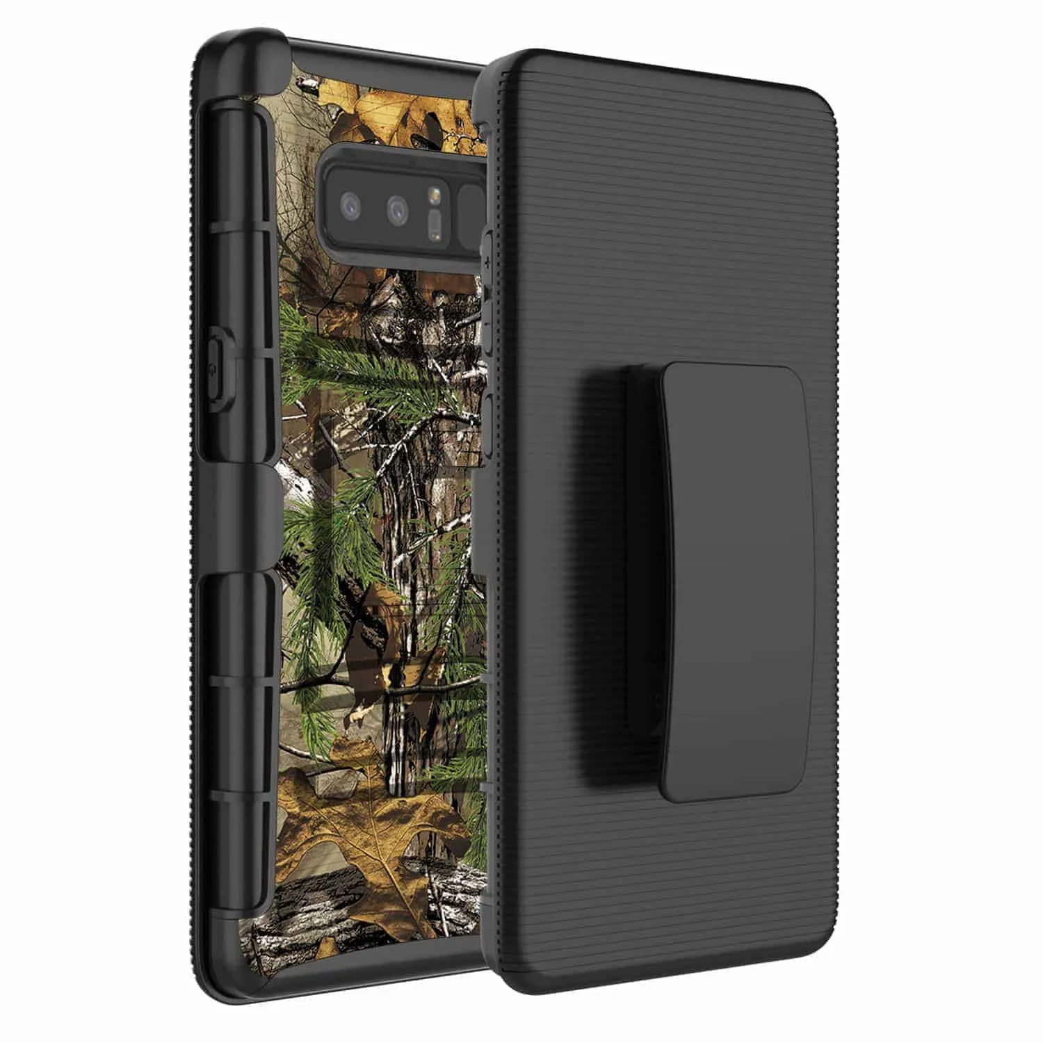 Samsung Galaxy Note 8 Armor Holster Clip Rugged Case RealTree Camo