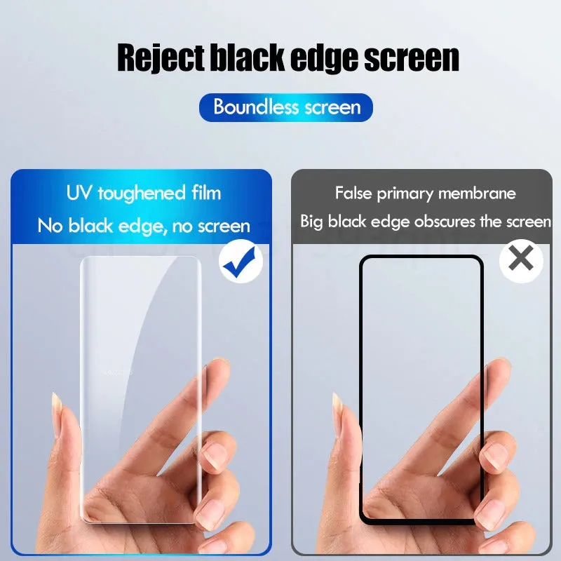 Samsung Galaxy S22 Ultra UV Liquid Gel Tempered Glass Screen Protector Film Guard