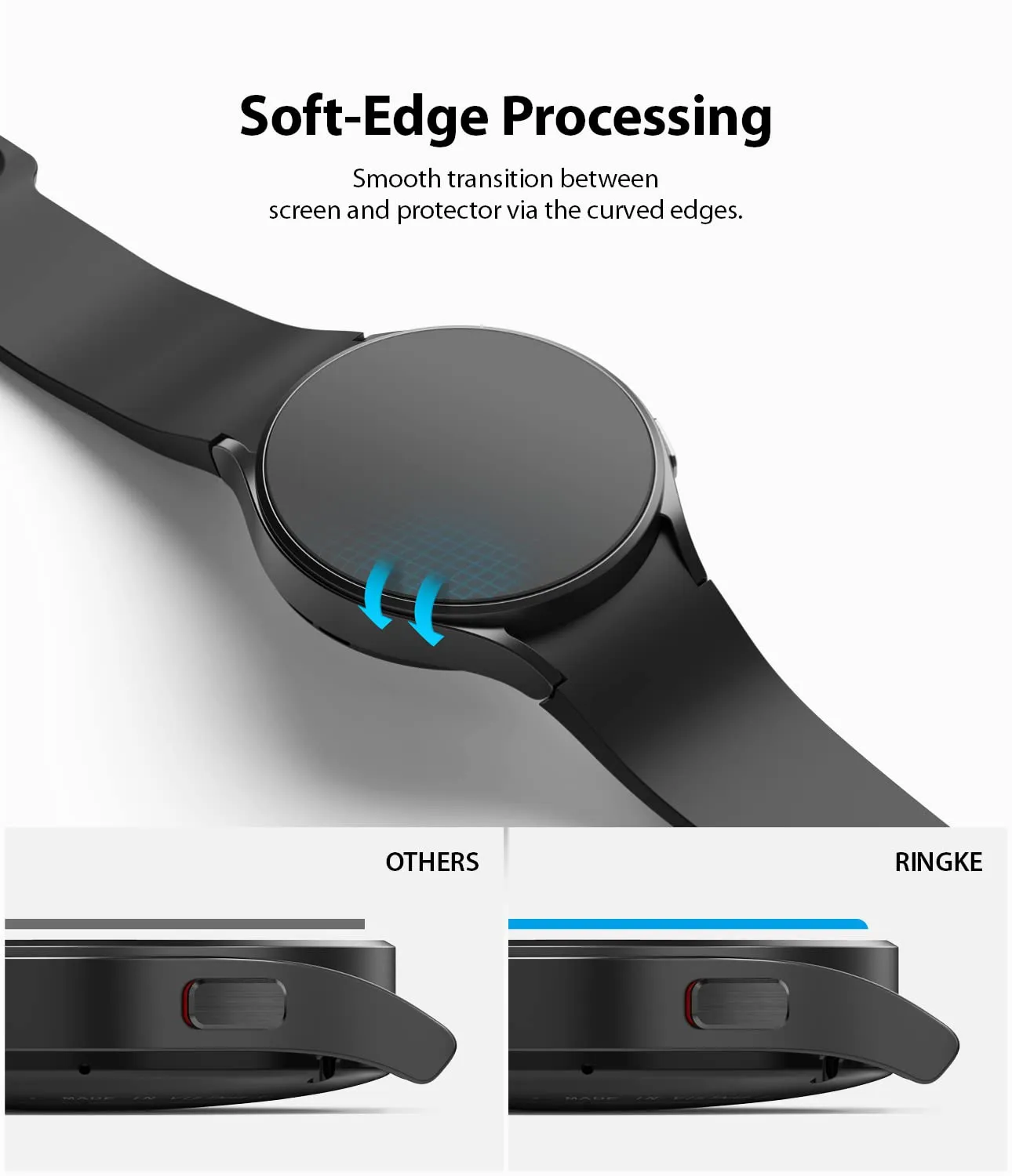 Samsung Galaxy Watch 4 44mm Screen Protectors| Tempered Glass| 4 Pack