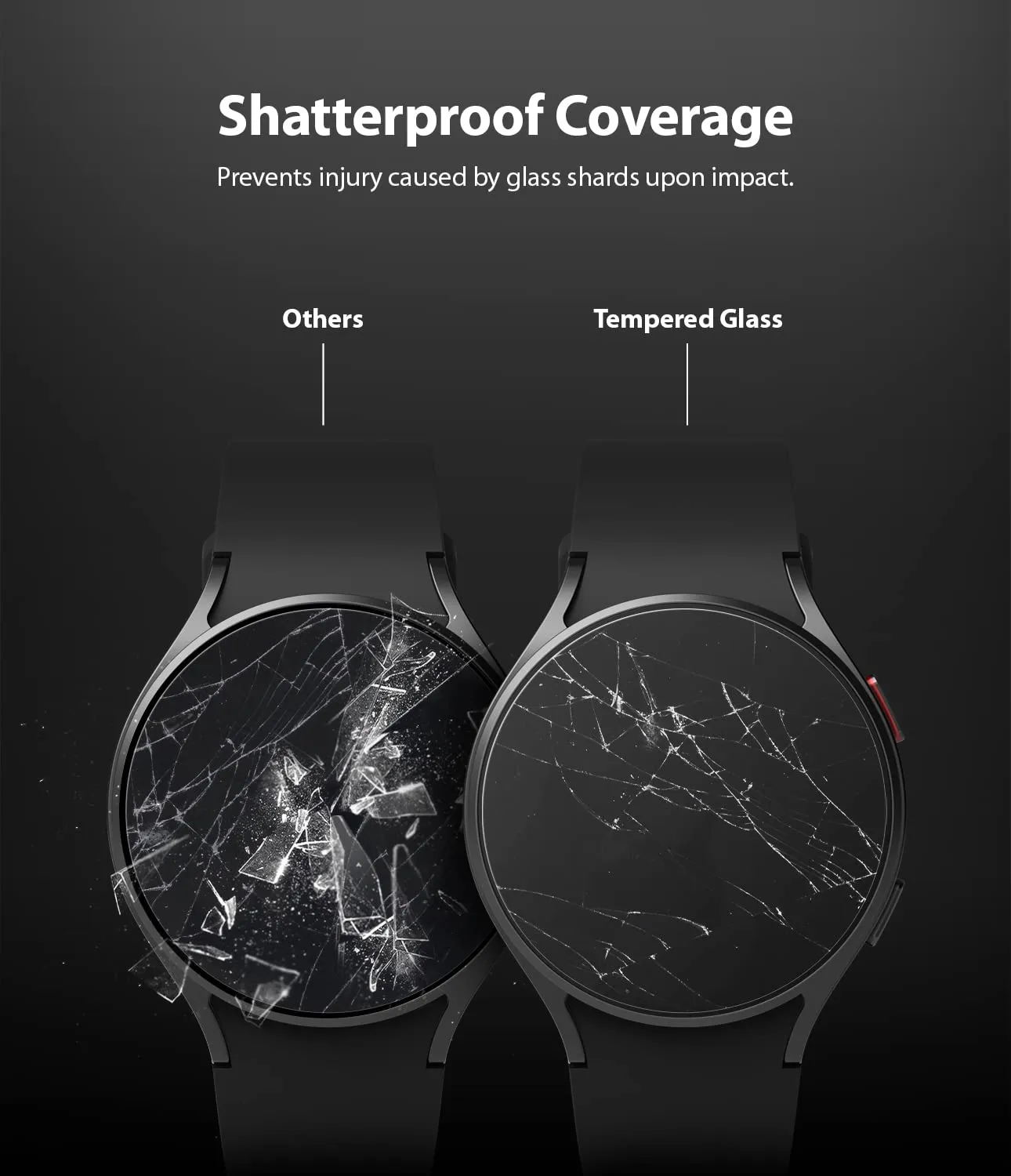 Samsung Galaxy Watch 4 44mm Screen Protectors| Tempered Glass| 4 Pack