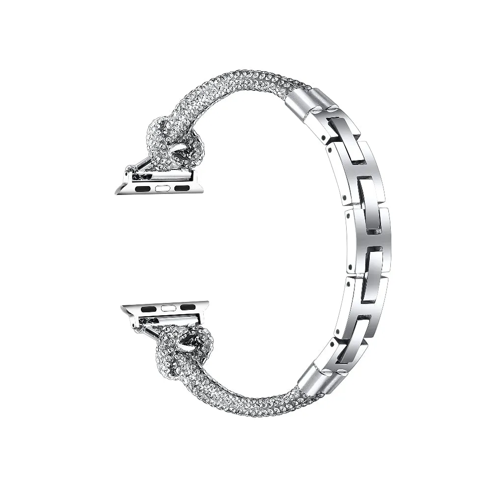 Serena Faux Tennis Bracelet Band for Apple Watch