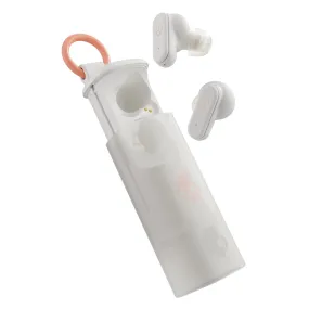 Skullcandy TW Dime Evo Headphones - Bone/Glow Orange