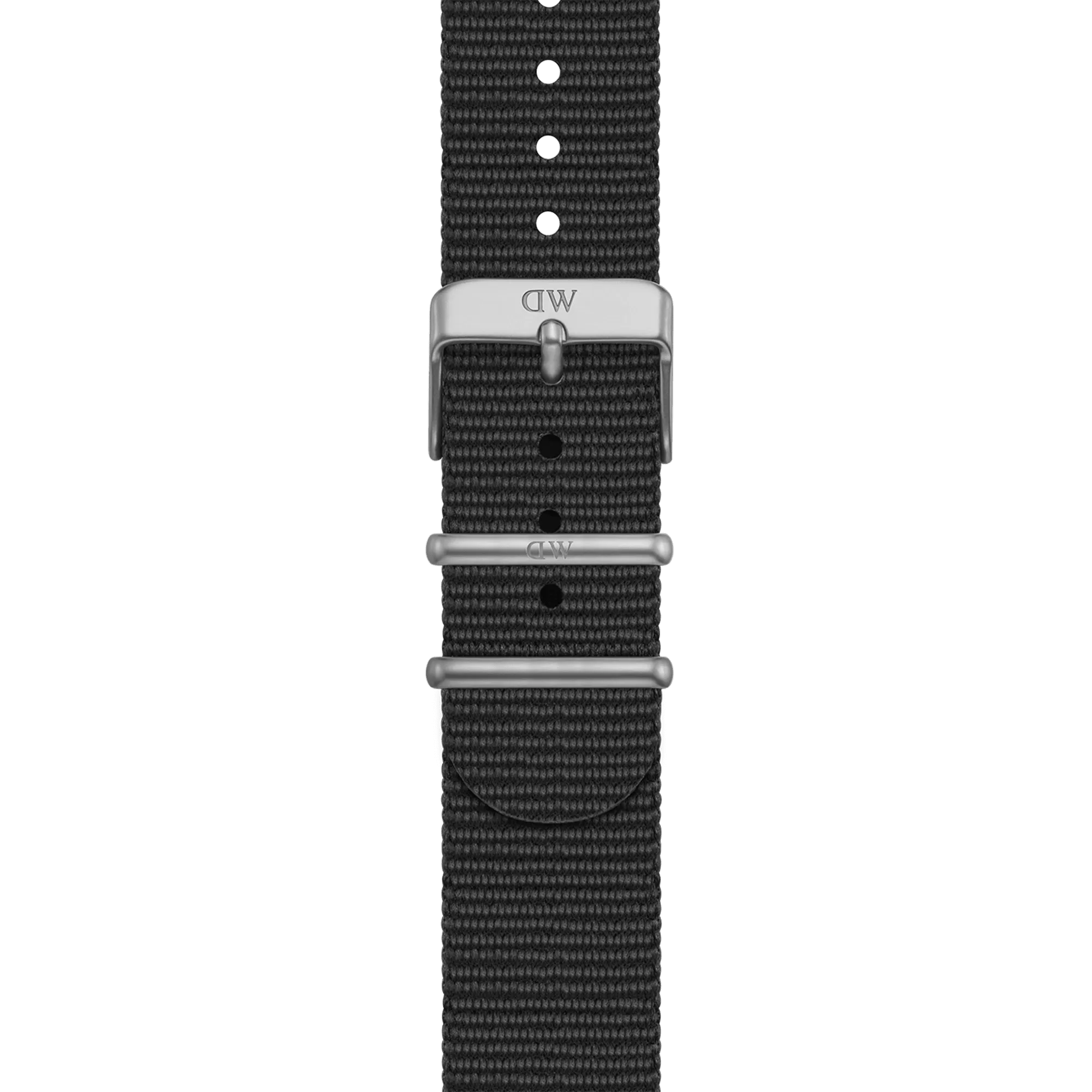 Smartwatch Nato Strap Silver