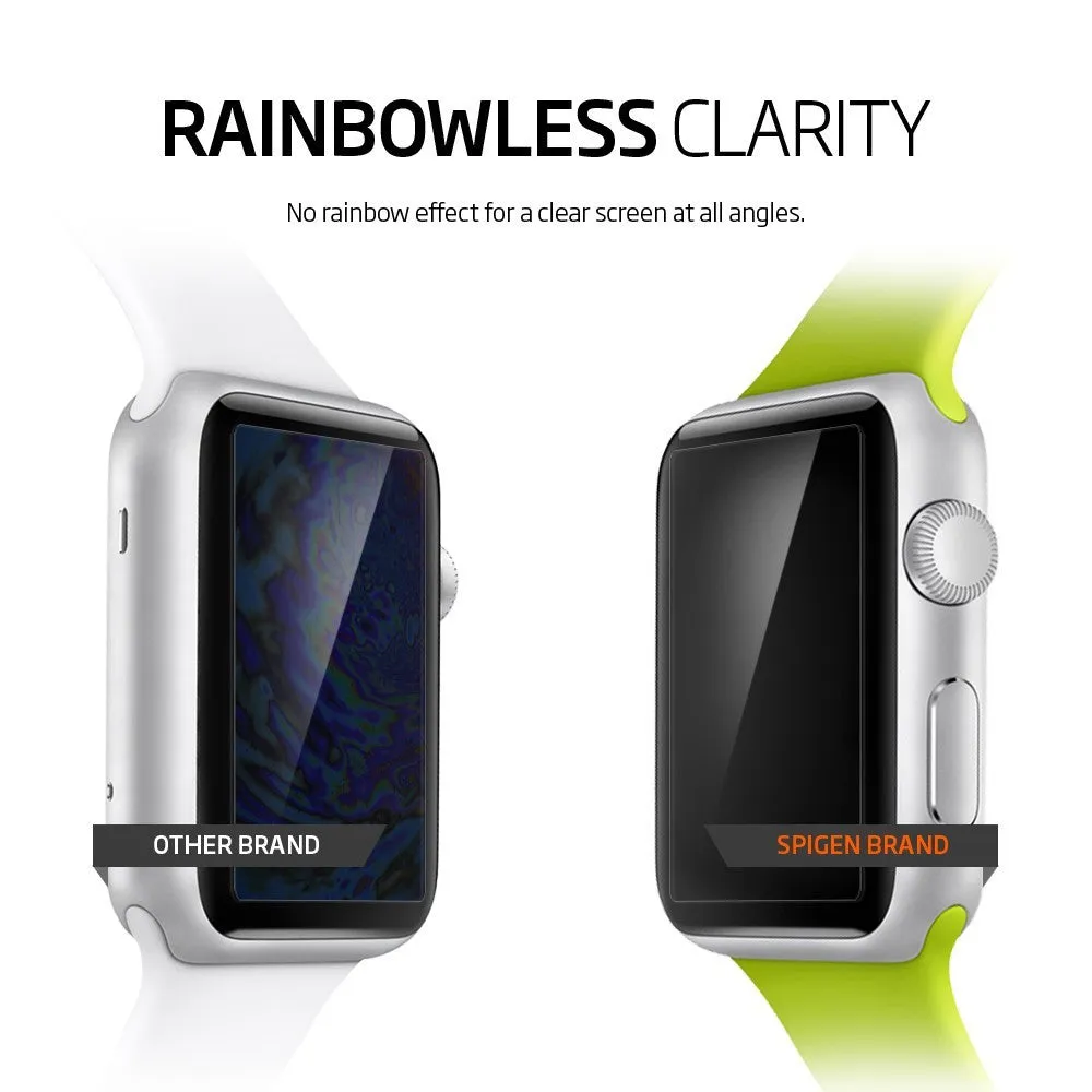 Spigen - Apple Watch 42mm Crystal Hard Surface Screen Protector 3 Pack