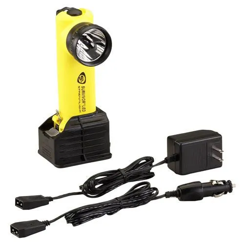 Survivor LED - Flashlight, (Yellow, AC-DC)