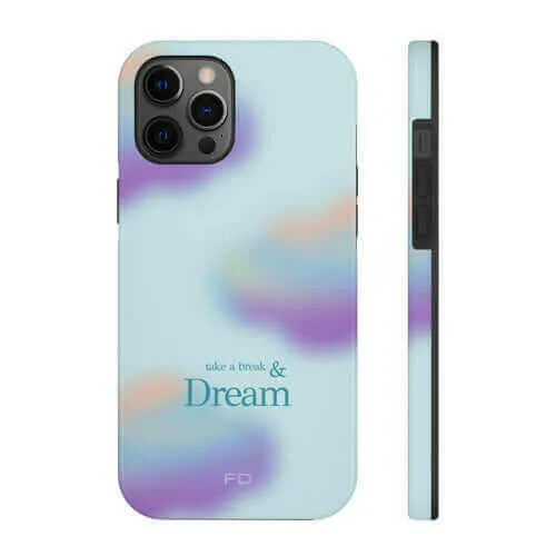 Take a Break and Dream Touch Case for iPhone with Wireless Charging