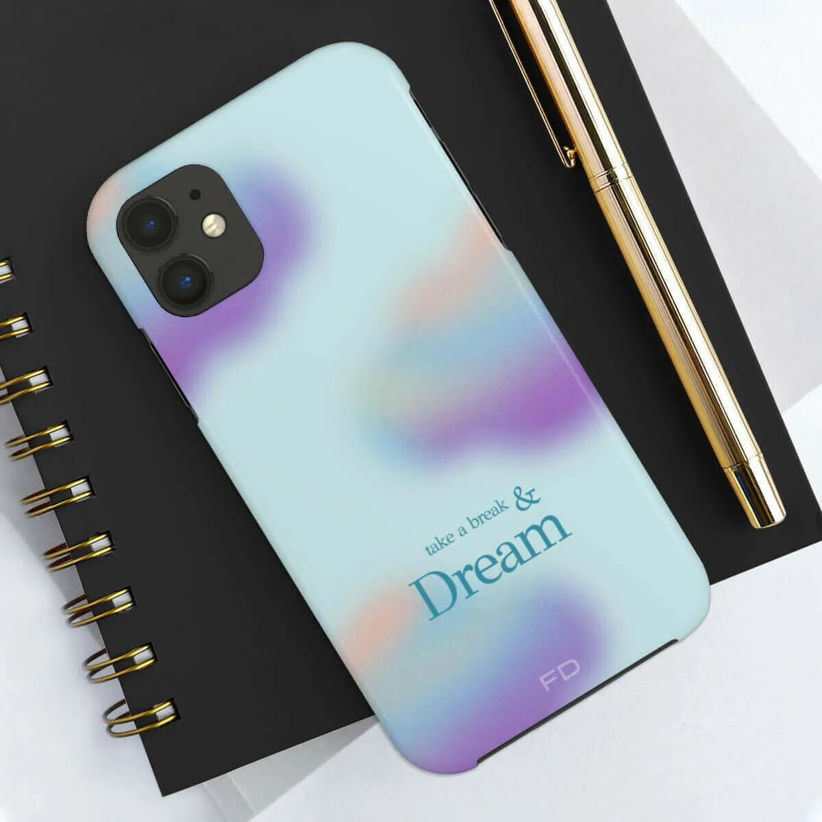 Take a Break and Dream Touch Case for iPhone with Wireless Charging