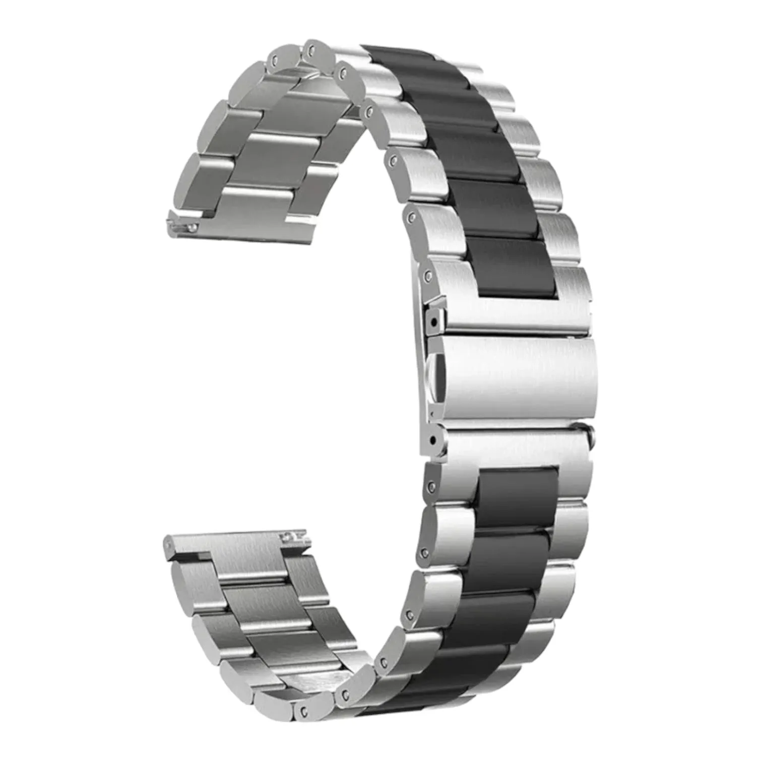 Ticwatch S & S2 Stainless Steel Link Watch Strap