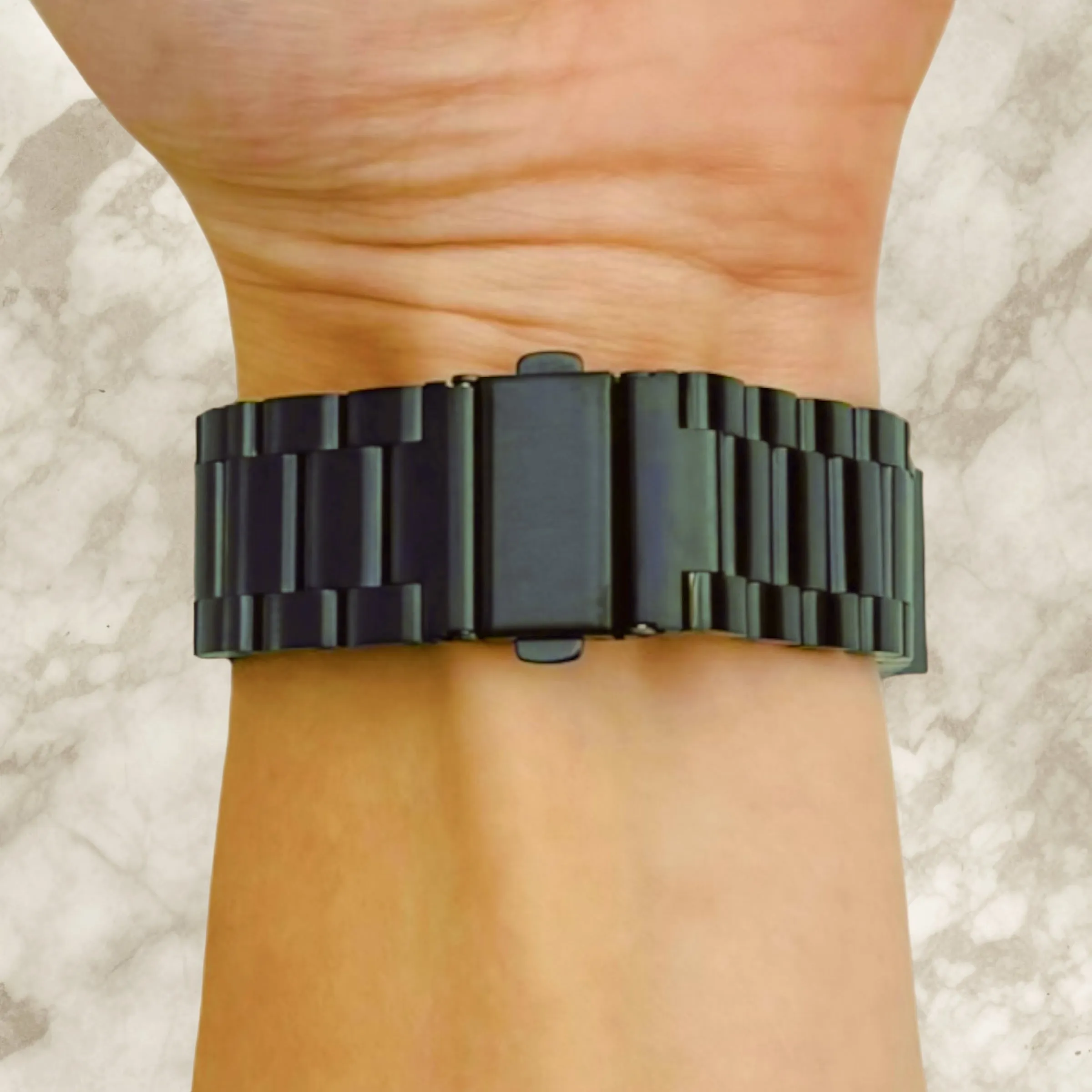 Ticwatch S & S2 Stainless Steel Link Watch Strap