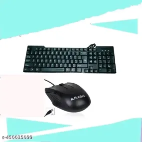 Trendy Wired USB Keyboard Mouse Combination Set