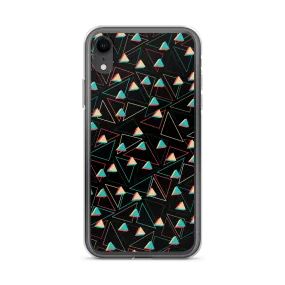 Triangular Candied Black iPhone Case