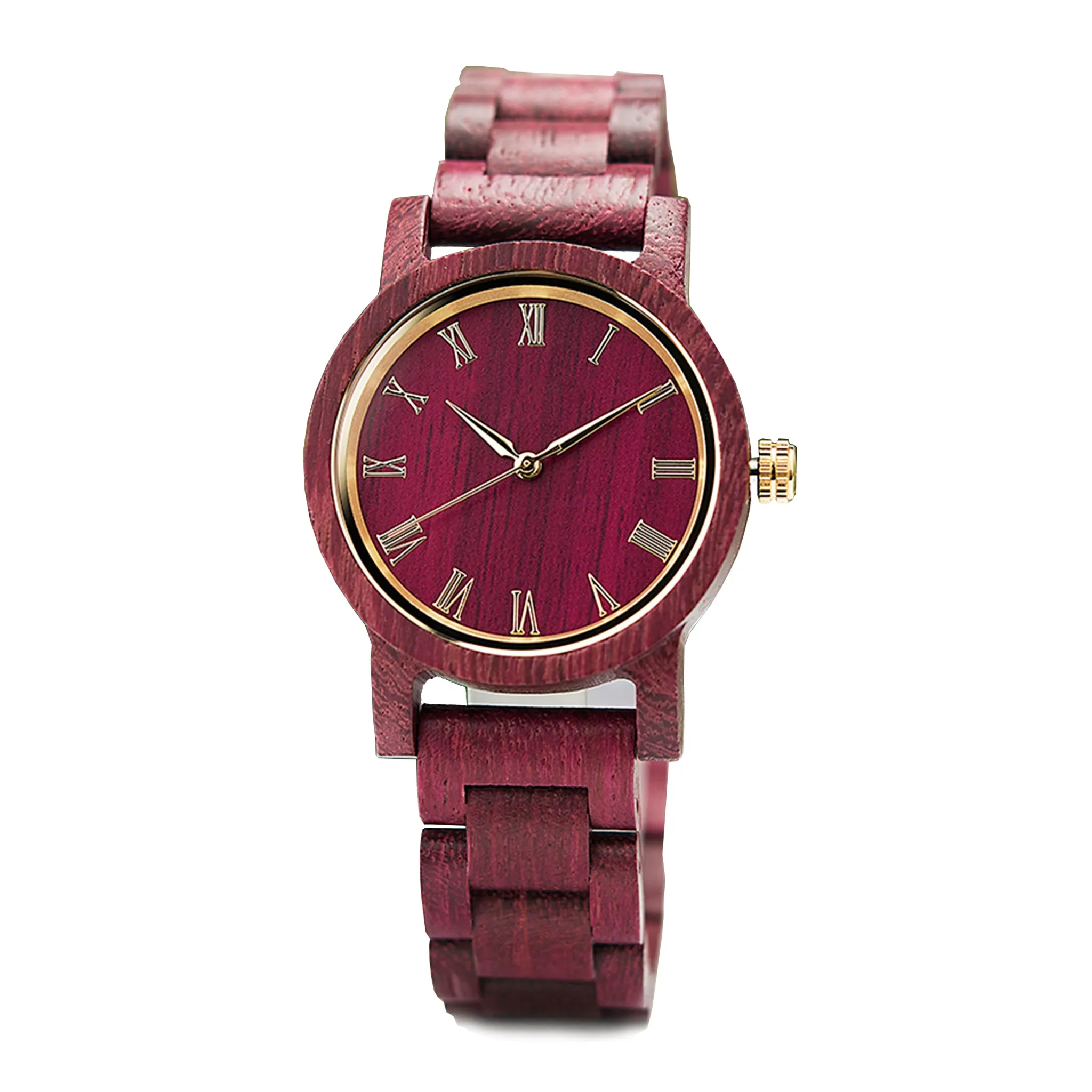 Volga - Red Sandalwood Minimal Watch