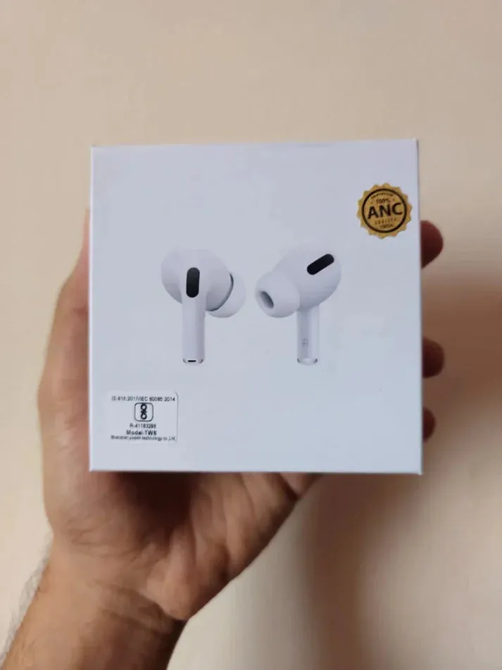 White Airpods Pro Premium, 2nd Generation, Type C